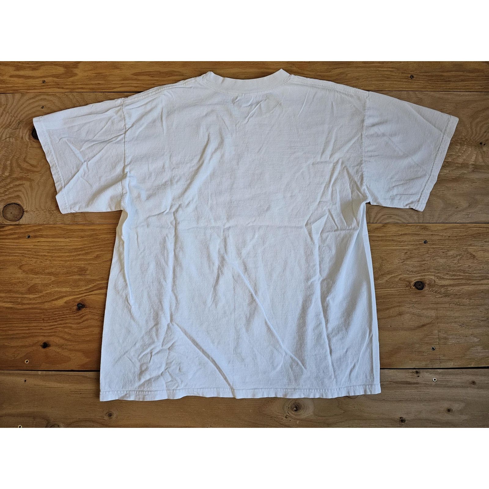 Gildan Phoenix Suns T-shirt, Y2K Fire Logo, White Purple, Sz XL Size US XL / EU 56 / 4 - 2 Thumbnail