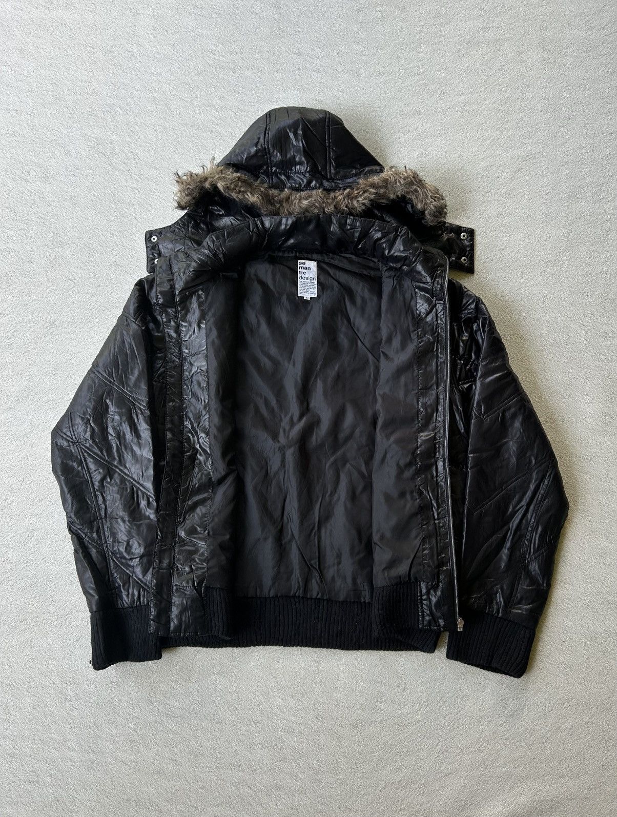 Tornado Mart 2000s Semanticdesign Fur Jacket Size US L / EU 52-54 / 3 - 5 Thumbnail