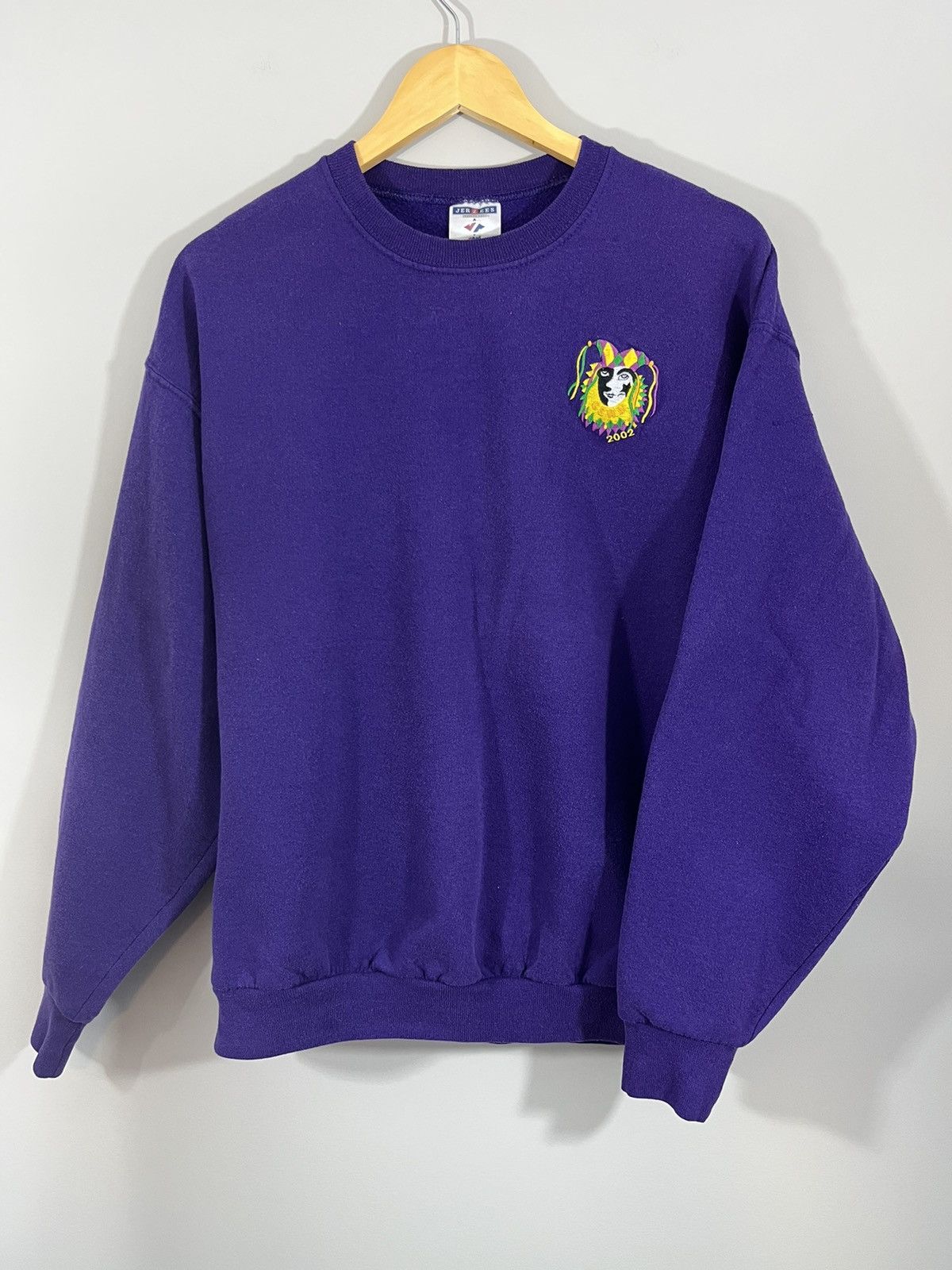Vintage Blank Jester Faded Purple Y2K Vintage Crewneck Size US L / EU 52-54 / 3 - 2 Thumbnail