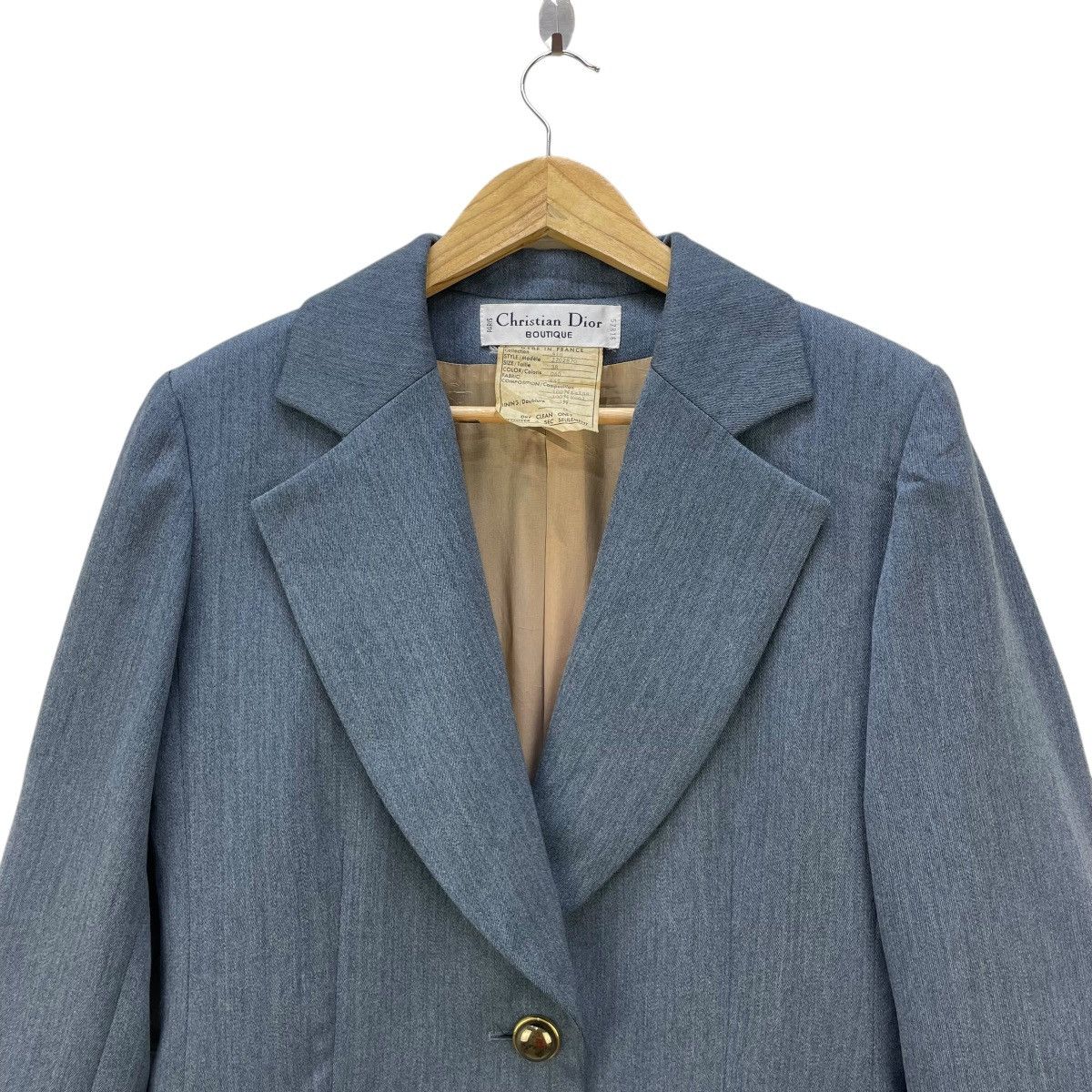 Dior 🔥Rare Vintage 70s Christian Dior Boutique Blazer Jacket Size US M / EU 48-50 / 2 - 3 Thumbnail