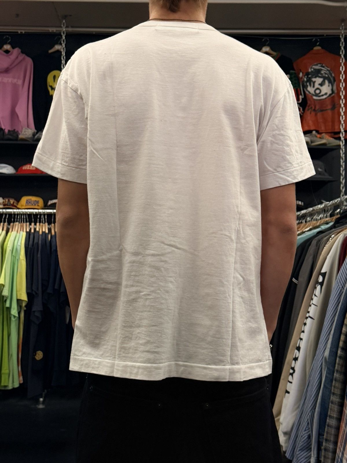 CDG by Comme des Garcons CDG Geart Logo T-Shirt Size US XL / EU 56 / 4 - 2 Thumbnail