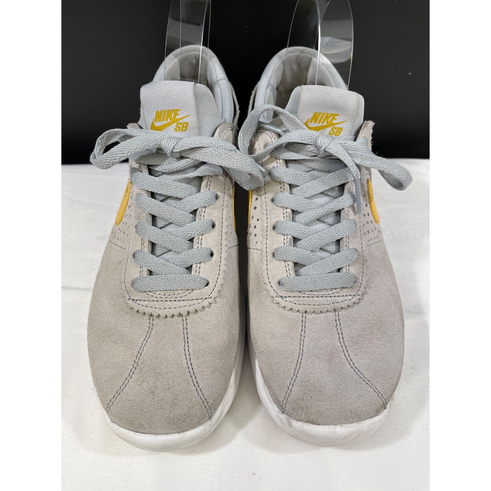 Nike Nike SB Air Max Bruin Mens Grey Running Sneakers Size 6 SKU Size US 6 / EU 39 - 2 Thumbnail
