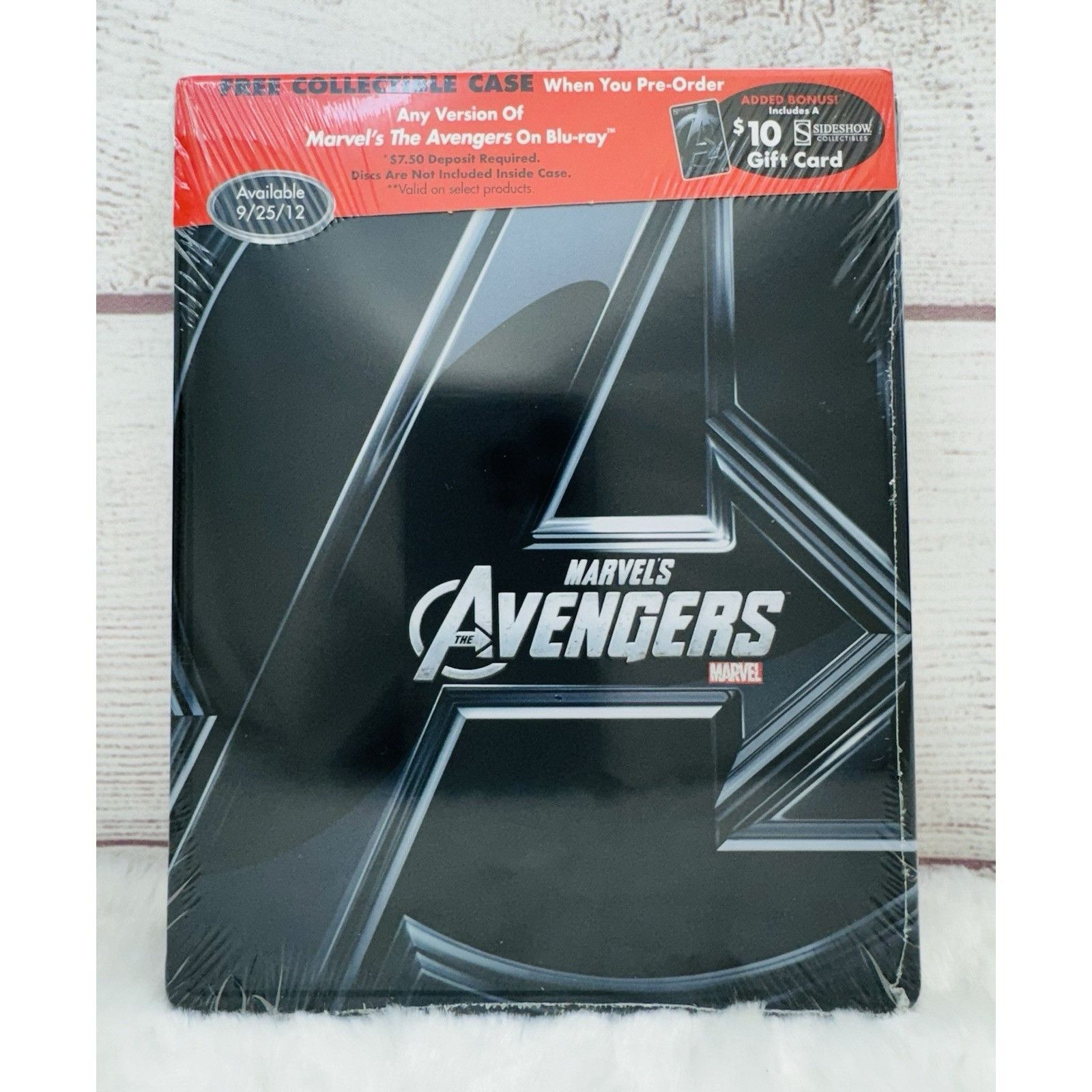 Marvel Comics Marvel The Avengers Best Buy Exclusive Blu-Ray Collectable S Size ONE SIZE - 1 Thumbnail