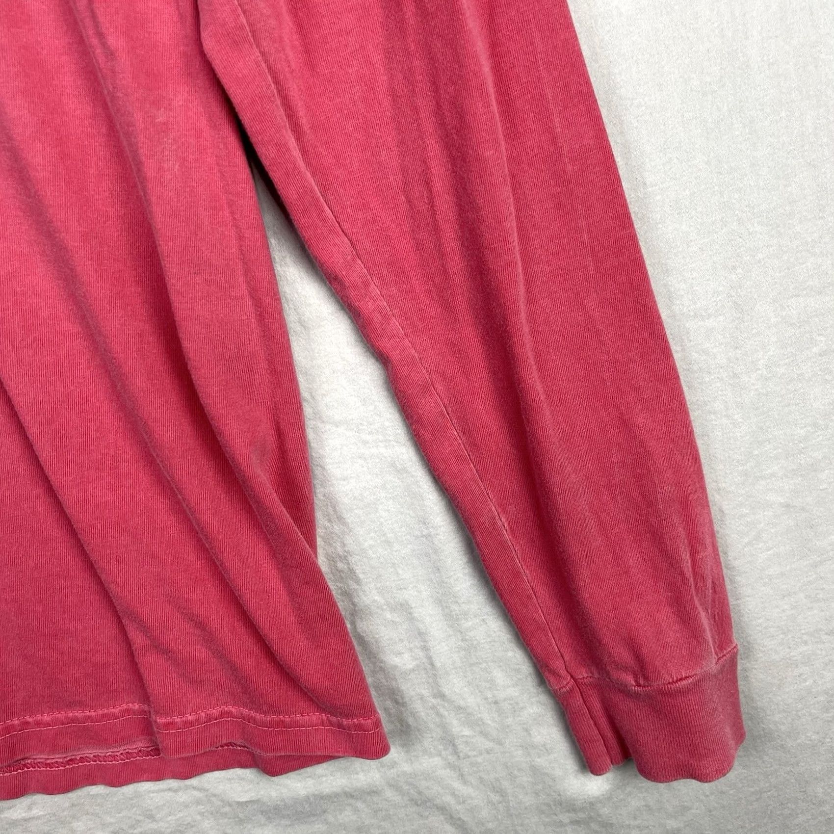 Vintage Stussy Shirt Mens M Pink Skull Roses Long Sleeve Pullover Logo Graphic Print T-Shirt Streetwear Regular Fit Adults Mens Size US M / EU 48-50 / 2 - 6 Thumbnail