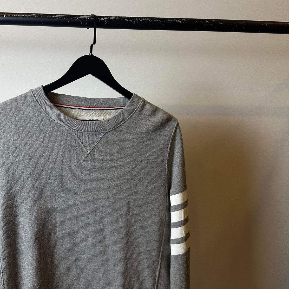 Thom Browne THOM BROWNE 4 BAR SWEATER Size US M / EU 48-50 / 2 - 3 Thumbnail