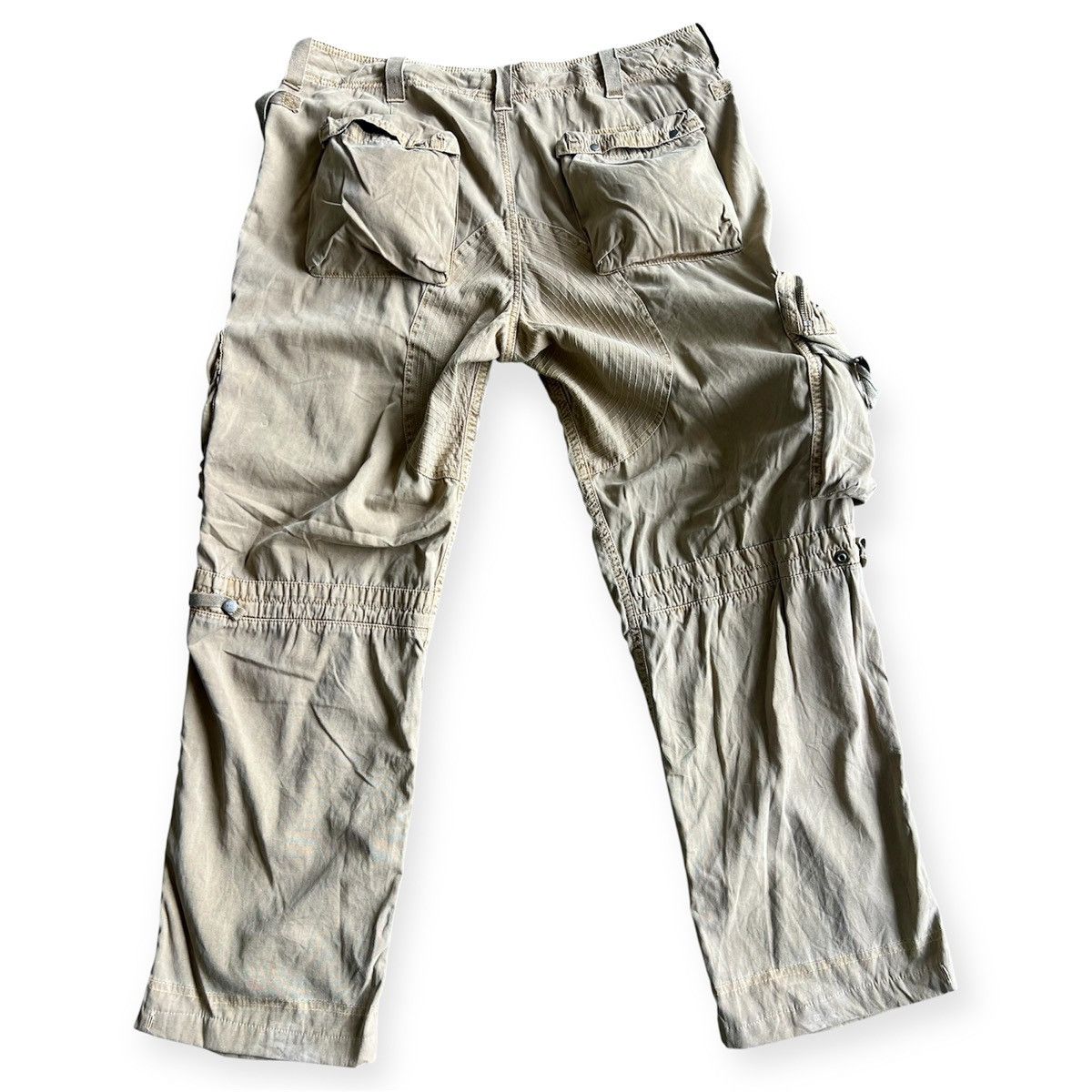 Polo Ralph Lauren Crazy Vintage 90s Polo RL Baggy Wide Leg Cargo Pants Size US 36 / EU 52 - 2 Thumbnail