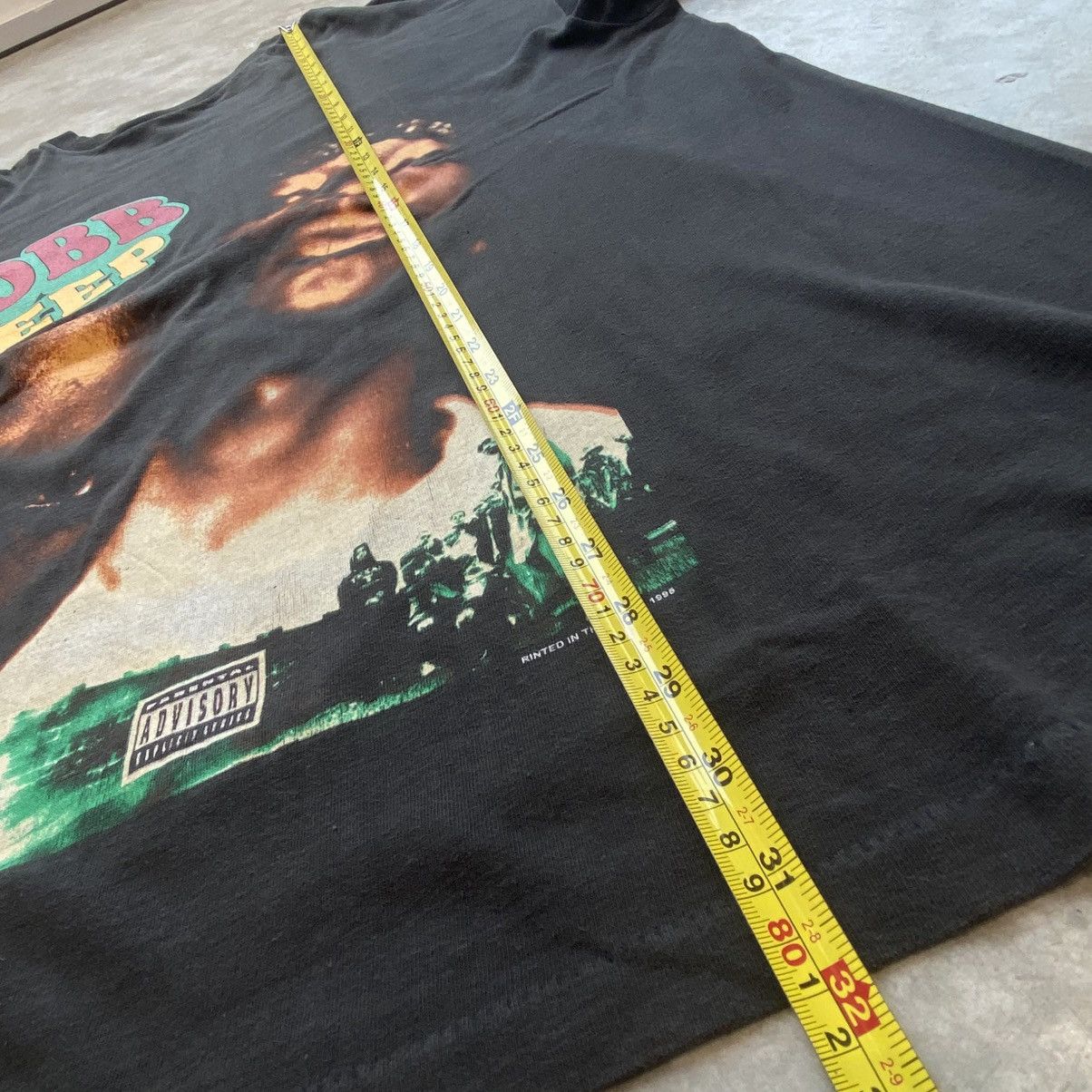 Rap Tees Vintage Rare 90s Mobb Deep “Shook One” Rap Tee Size US XXL / EU 58 / 5 - 14 Thumbnail
