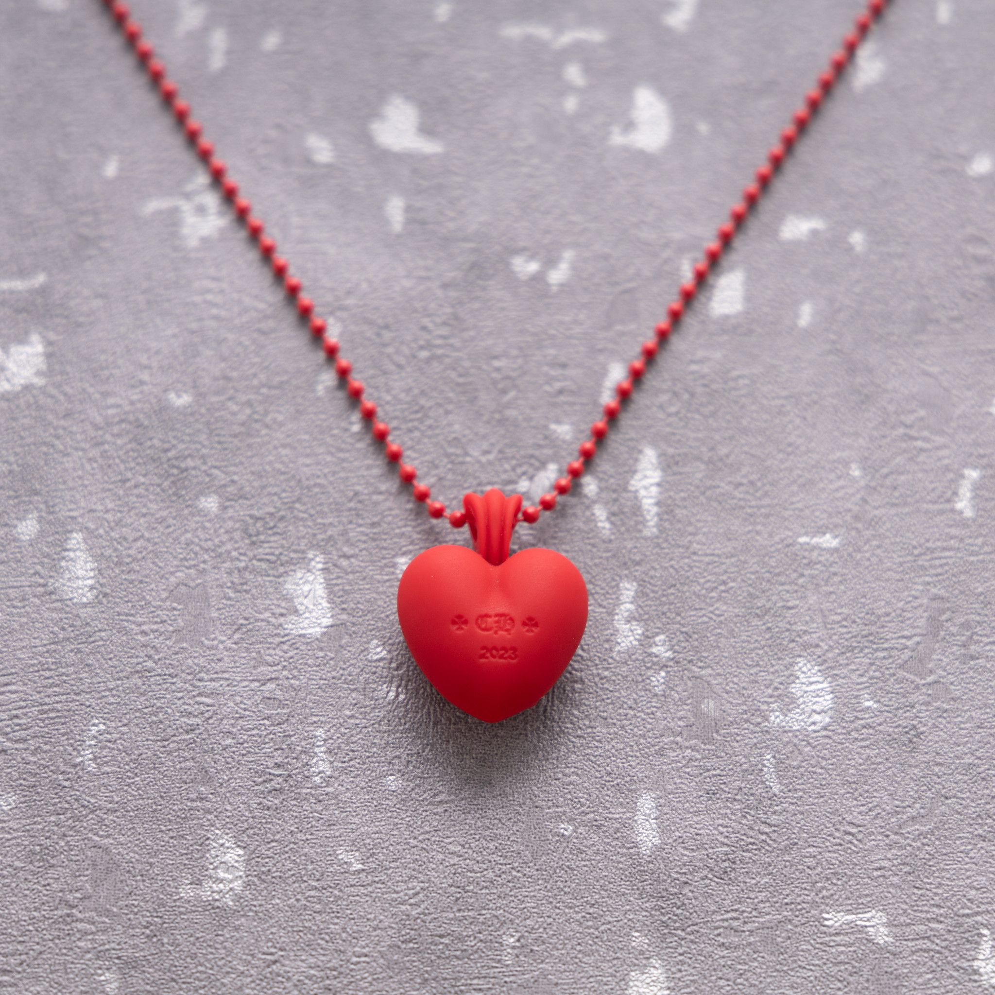 ◆入手困難◆CHROME HEARTS◆Silichrome CH Cross Pendant Red Chrome Hearts CHROME HEARTS Silicon Hearts RED | Grailed