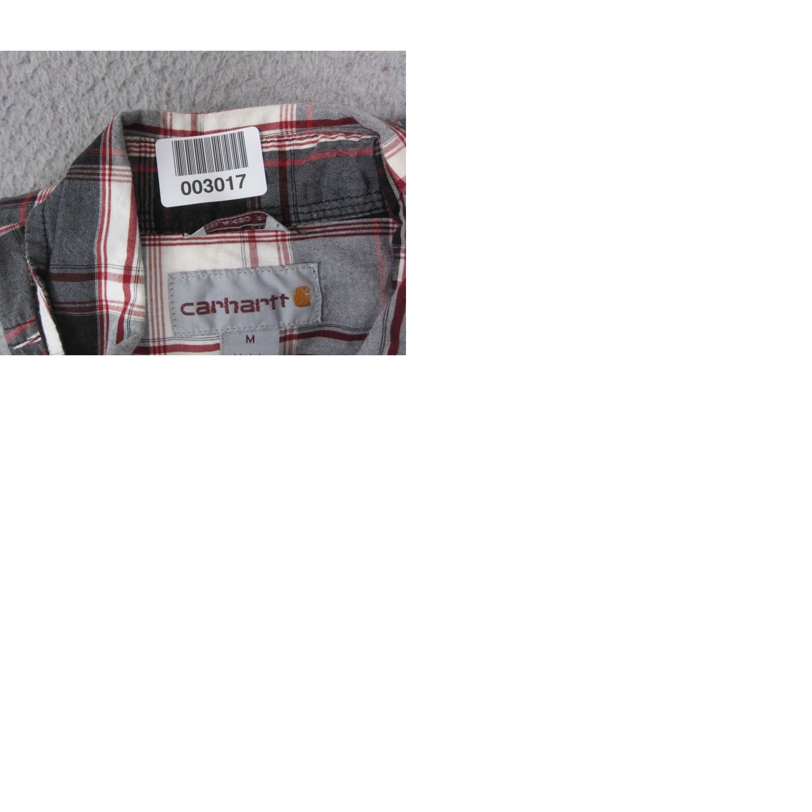 Carhartt Carhartt Shirt Mens M Red Black Plaid Relaxed Fit Button Up Work Classic Vintage No Size US M / EU 48-50 / 2 - 9 Thumbnail