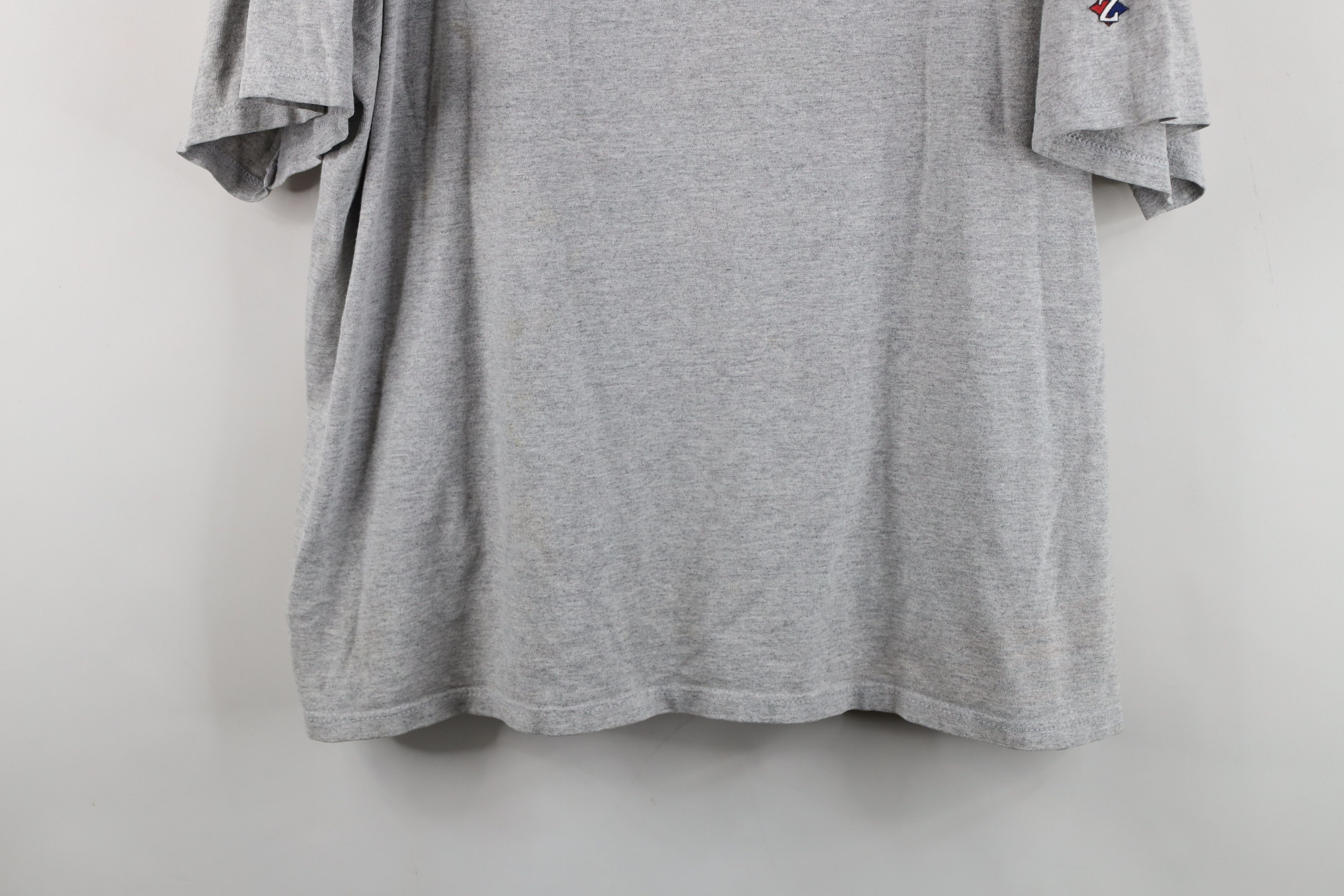 Vintage Vintage 90s Streetwear Pocket T-Shirt Heather Gray USA Size US XL / EU 56 / 4 - 3 Thumbnail