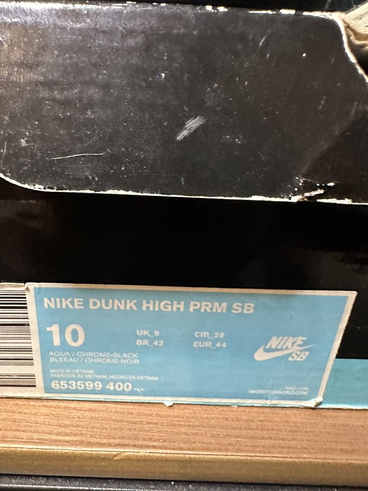 Diamond Supply Co. × Nike Nike SB Dunk High Premium x Diamond Supply Co. Tiffany 2014 Size US 10 / EU 43 - 5 Thumbnail
