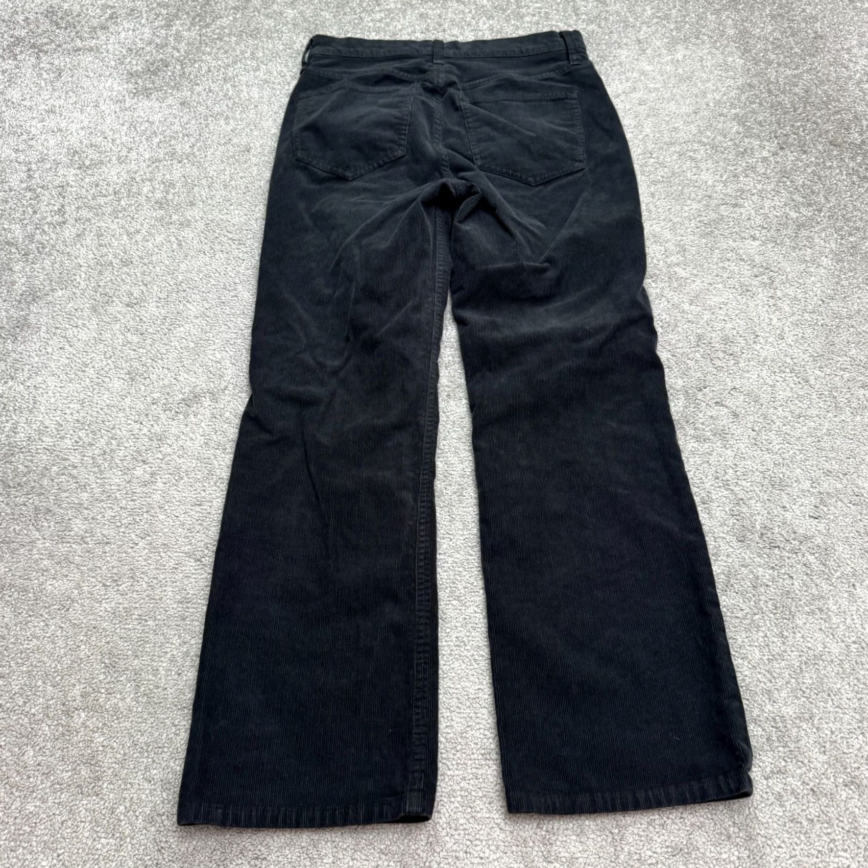 J.Crew J. Crew Black High Rise Corduroy Pants Bootcut Women 27 Petite Regular Stretch Casual Vintage: No Size 27" / US 4 / IT 40 - 2 Thumbnail