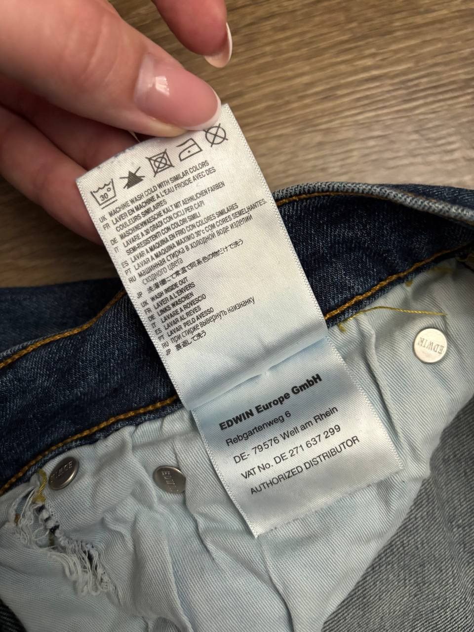 Edwin Vintage Edwin selvedge jeans Size US 31 - 10 Thumbnail