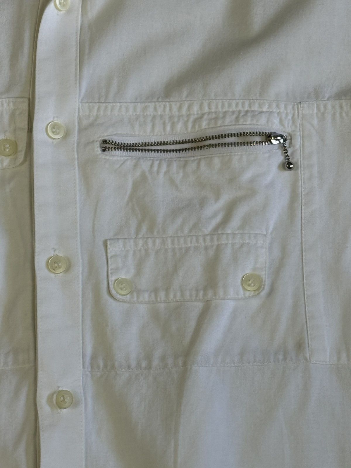 Vintage Vintage Quarterback Light Jacket with Zip-Pocket Details Size US L / EU 52-54 / 3 - 3 Thumbnail