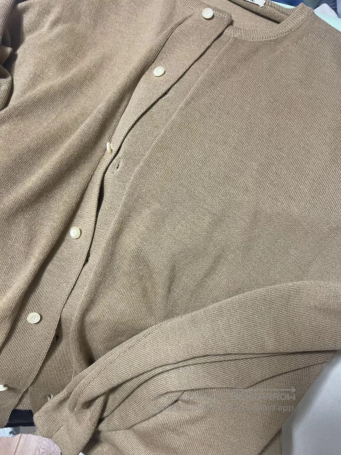 Auralee AURALEE Cashmere Twist Button Cardigan. Size US XL / EU 56 / 4 - 3 Thumbnail
