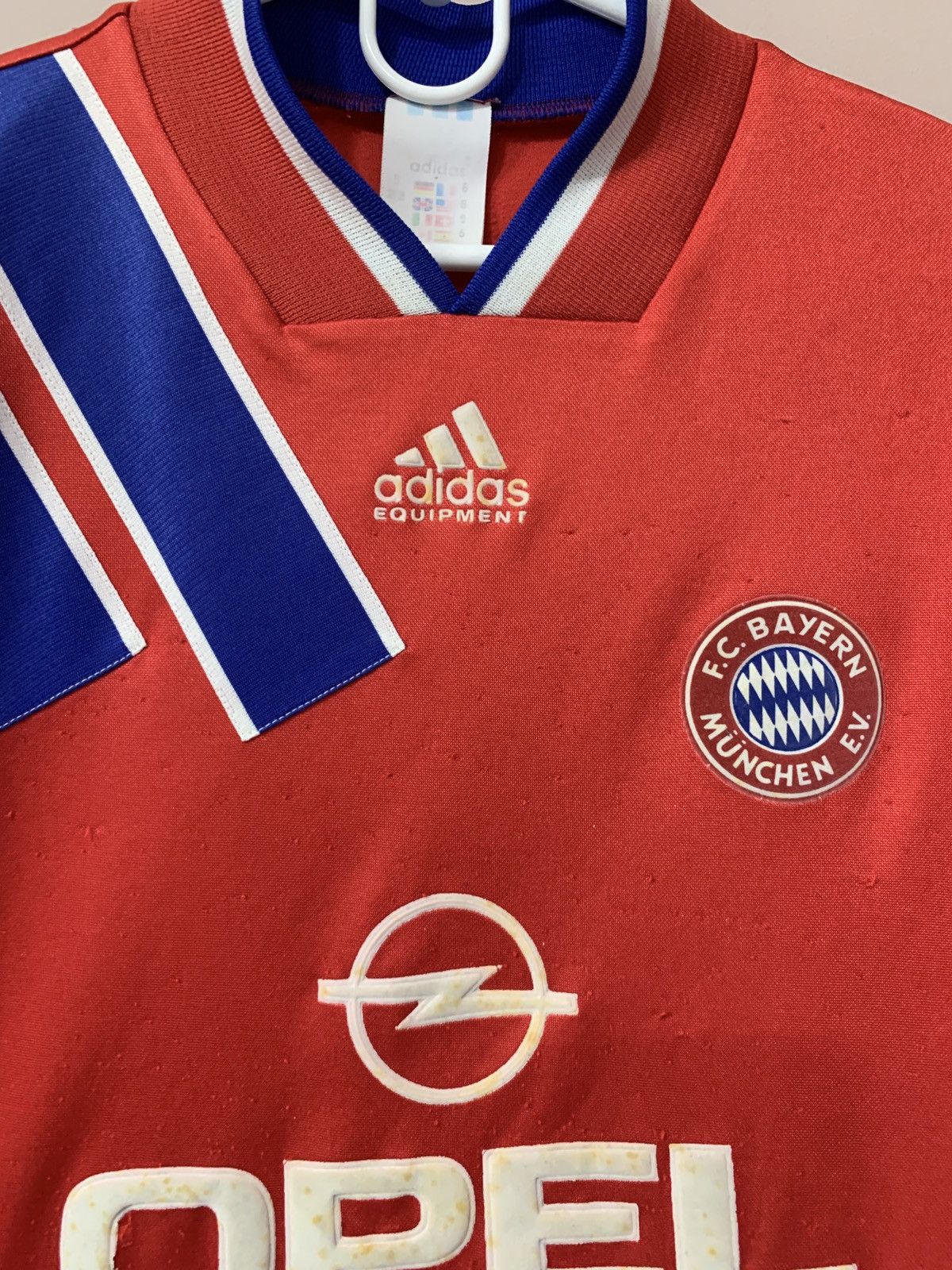 Vintage Bayern Munich Paulo Sergio 1993 1994 vintage soccer jersey Size US S / EU 44-46 / 1 - 8 Thumbnail