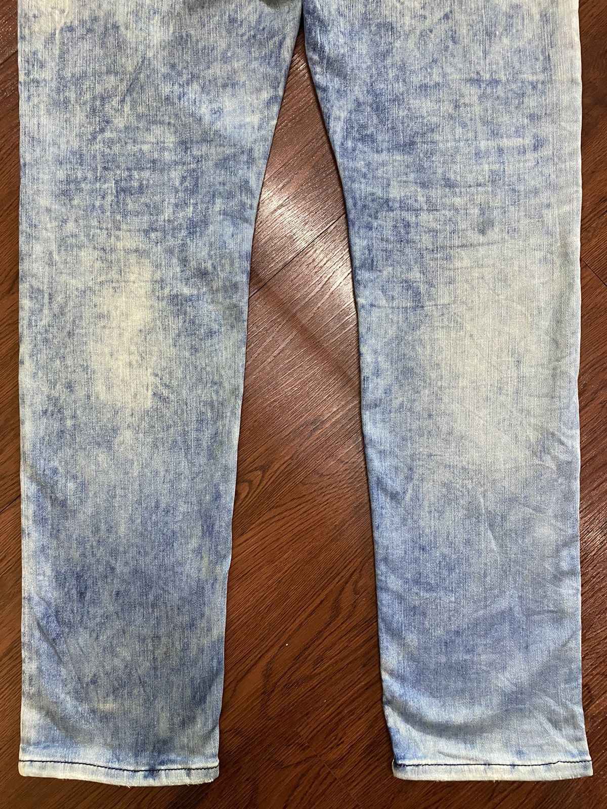 Diesel Black Gold Vintage Diesel Denim Vision Mud Wash Slim Jeans Size US 36 / EU 52 - 14 Thumbnail