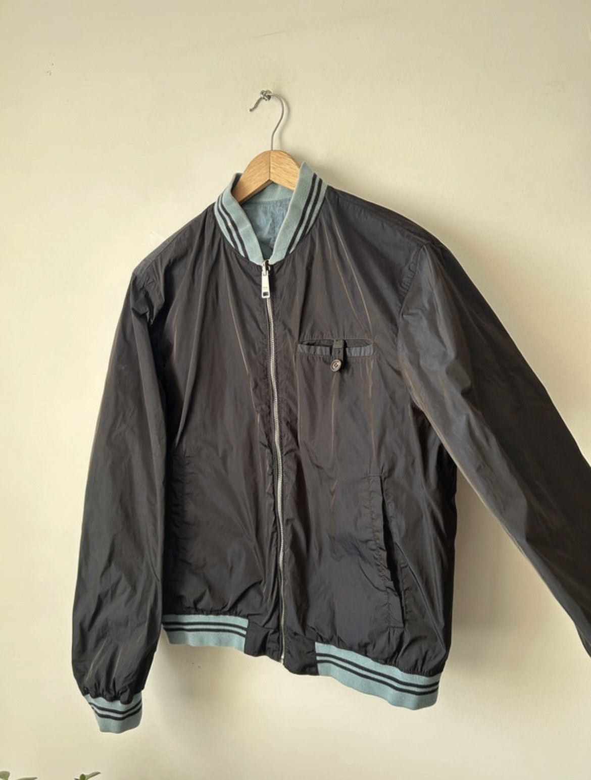Prada Prada nylon bomber jacket reversible Size US M / EU 48-50 / 2 - 15 Thumbnail