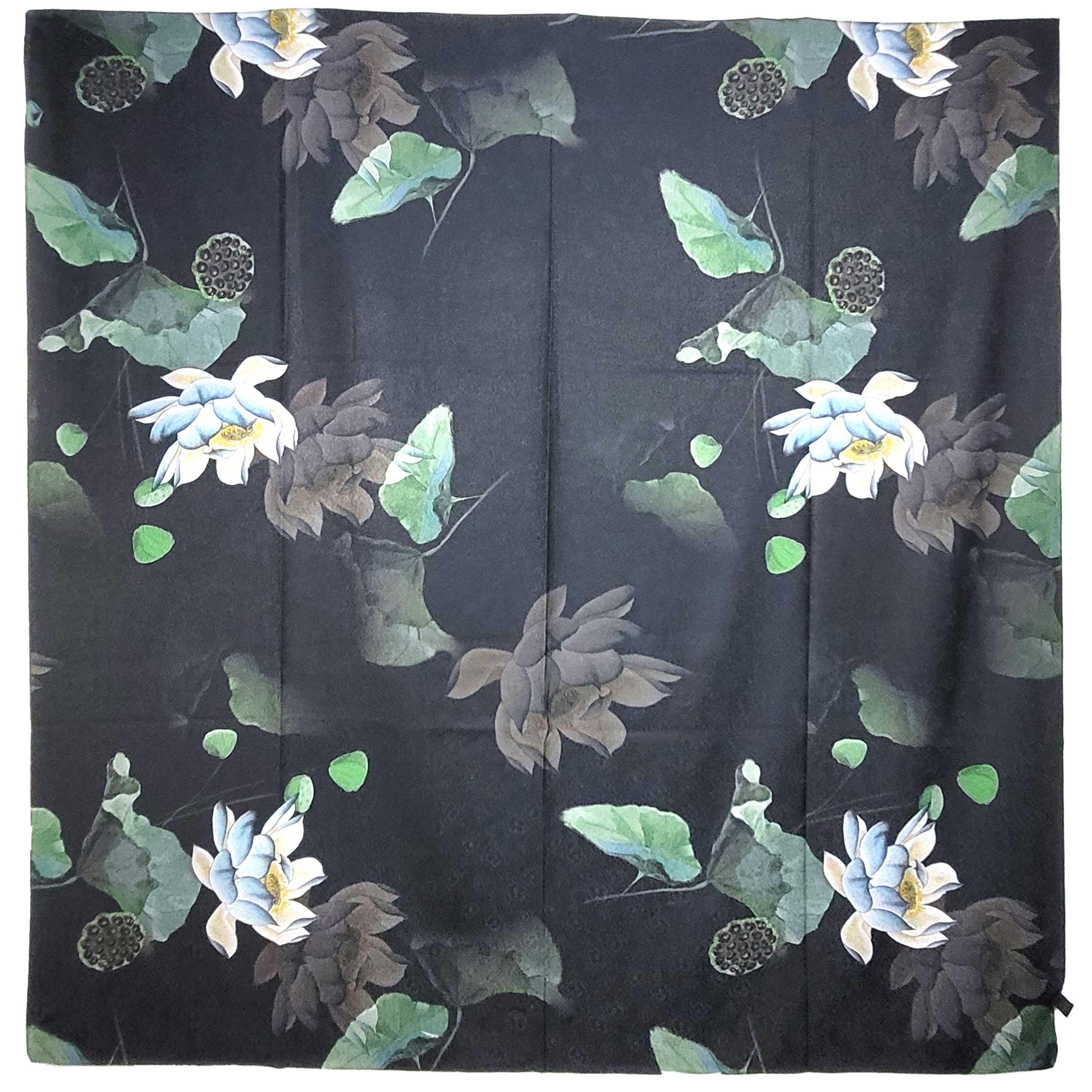 Other NWT Double-Sided Silk Scarf 52"x52" Large Square Wrap 3408 Size ONE SIZE - 1 Thumbnail