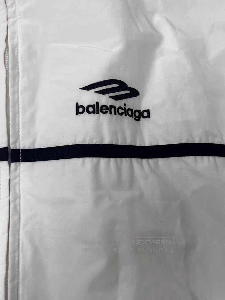 Balenciaga Balenciaga 3B Embroidered Color Block Jacket White Size US XS / EU 42 / 0 - 3 Thumbnail