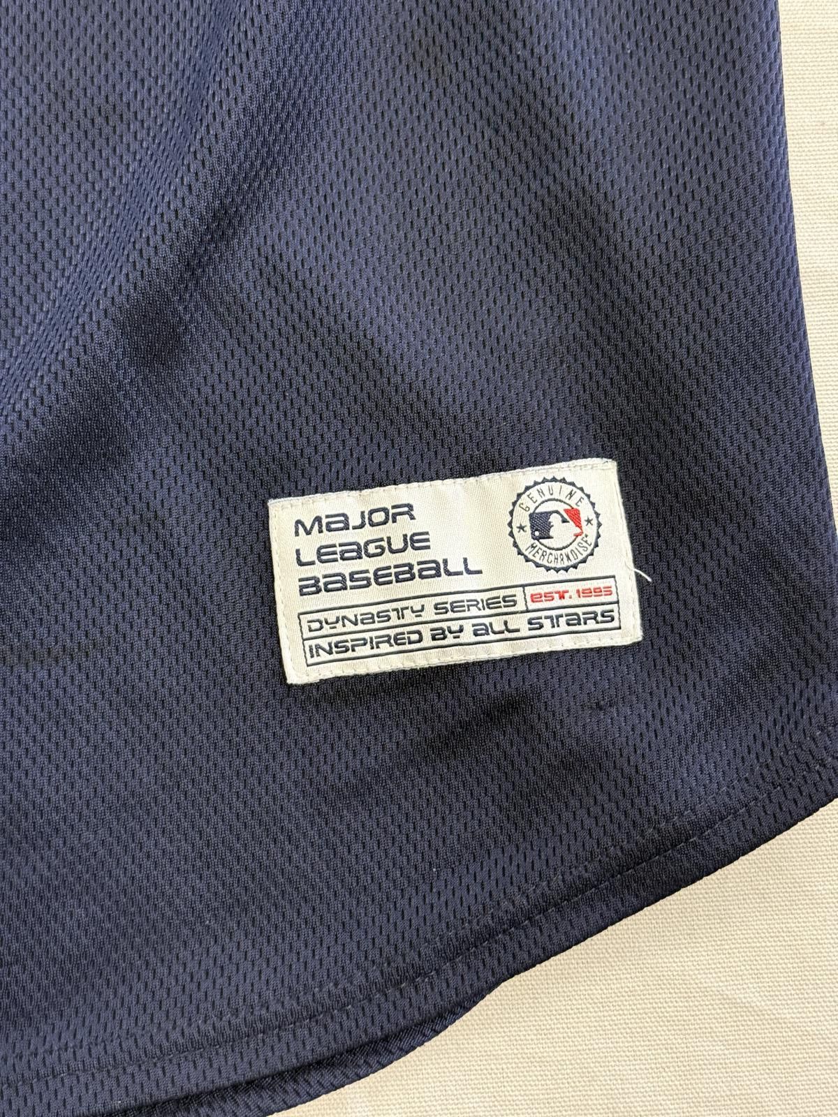Designer VTG Red Sox Jersey Navy Blue Dynasty 90s XL Size US XL / EU 56 / 4 - 4 Thumbnail
