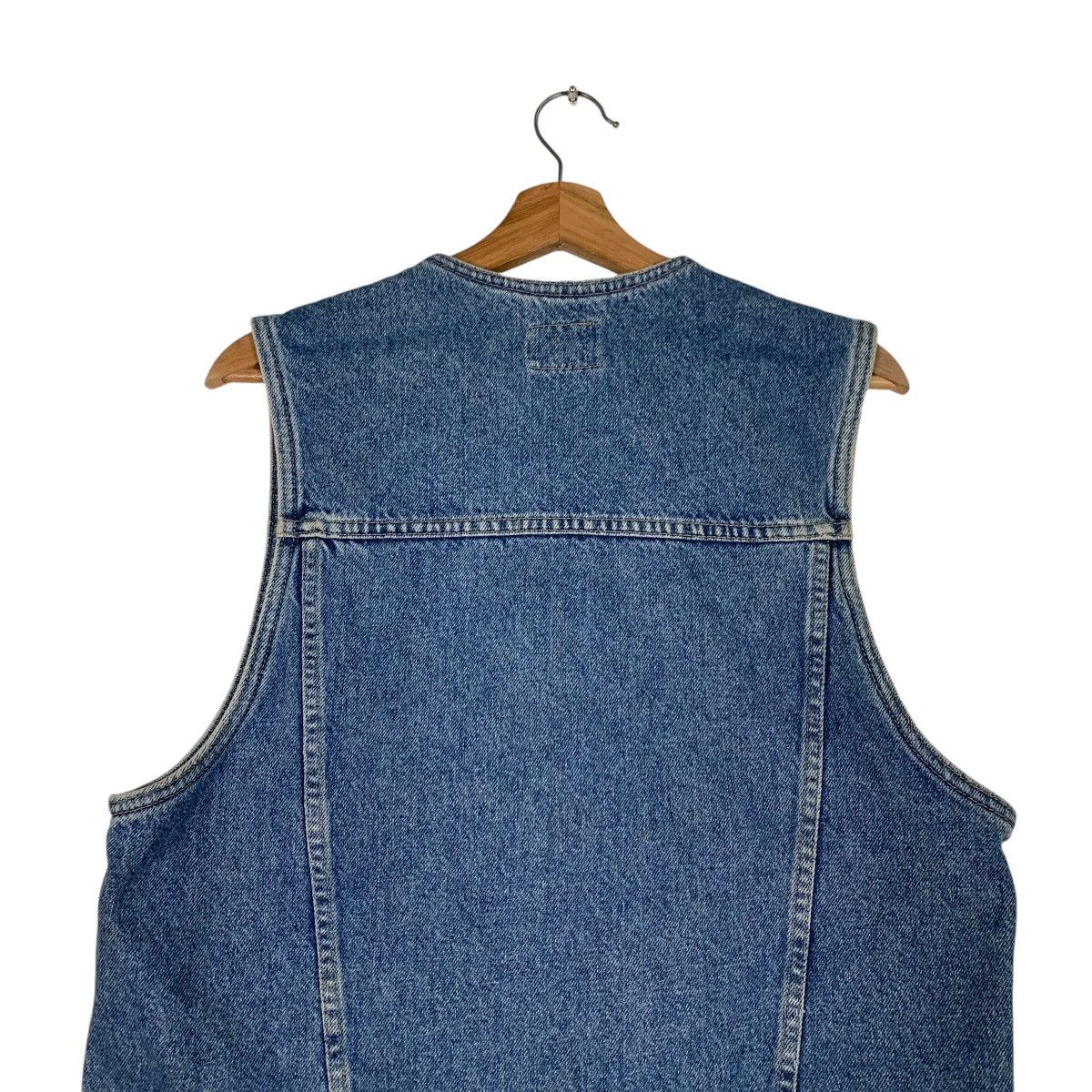 Calvin Klein CALVIN KLEIN JEANS Blue Denim Vest #1292-C58 Size US S / EU 44-46 / 1 - 8 Thumbnail