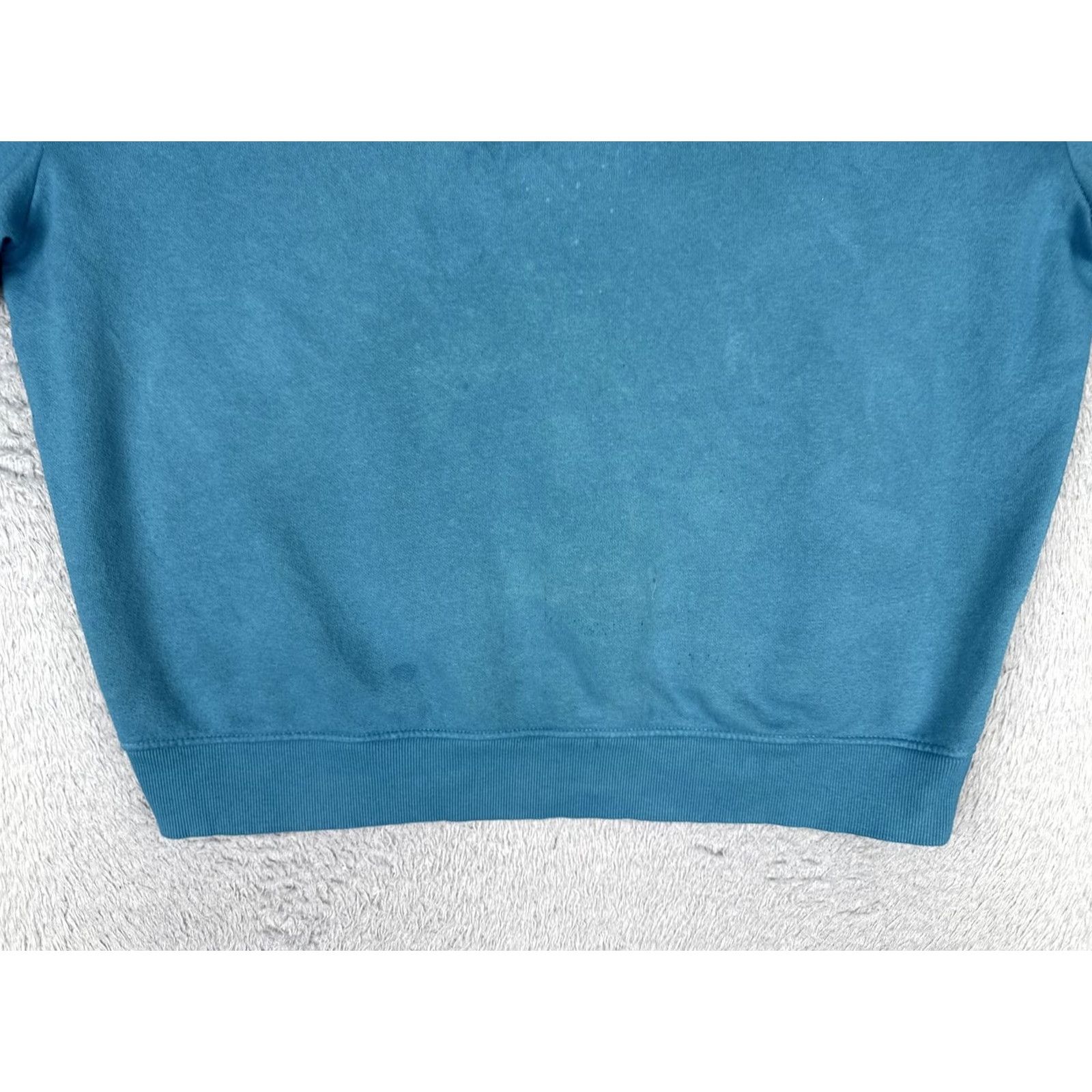 The North Face The North Face Sweatshirt Womens L Blue Jersey Crew Neck Logo Pullover Size L / US 10 / IT 46 - 5 Thumbnail