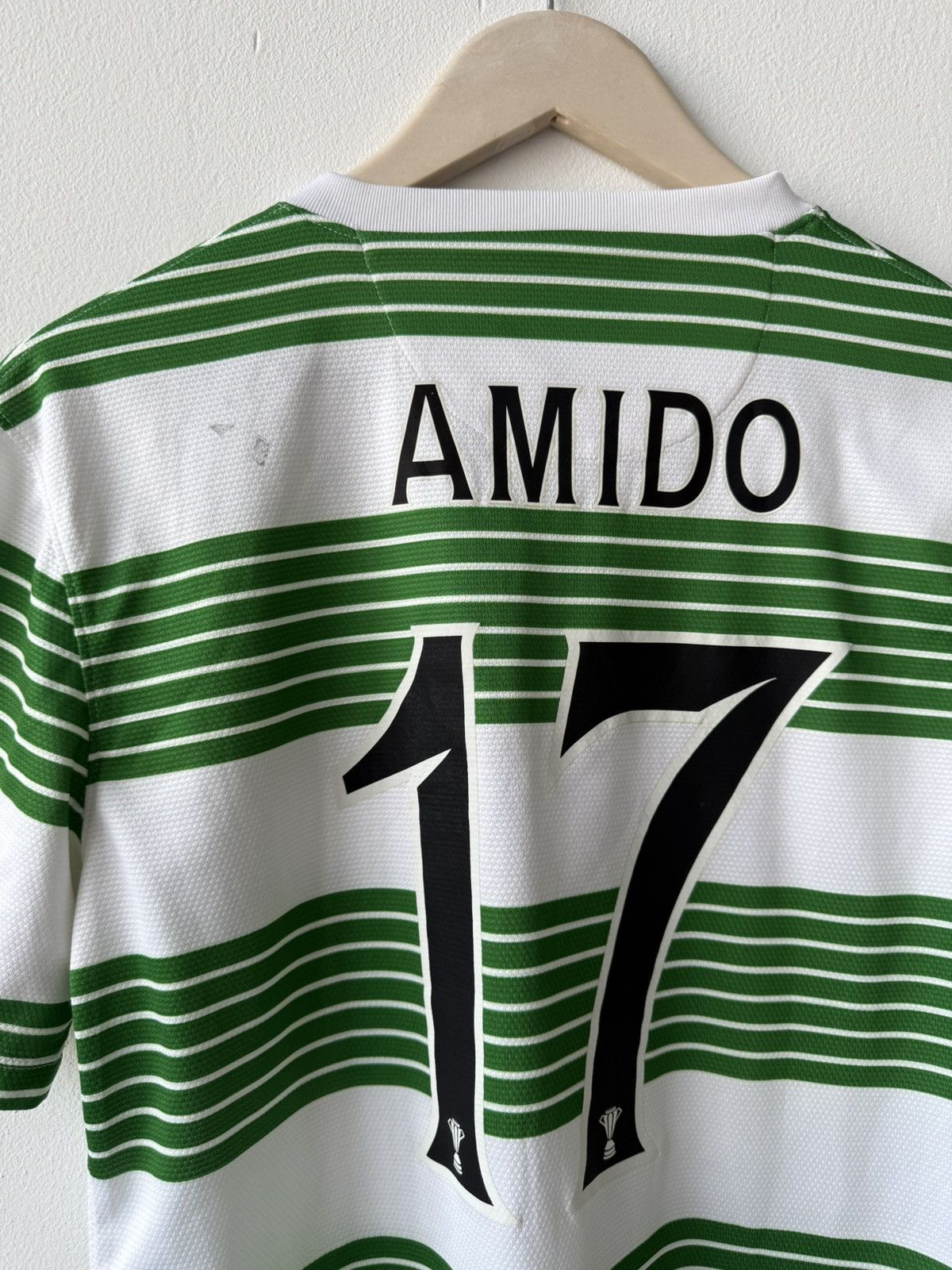 Nike × Vintage Nike Celtic 2013/2014 Amido #17 League Champions Home Jersey Size US S / EU 44-46 / 1 - 8 Thumbnail