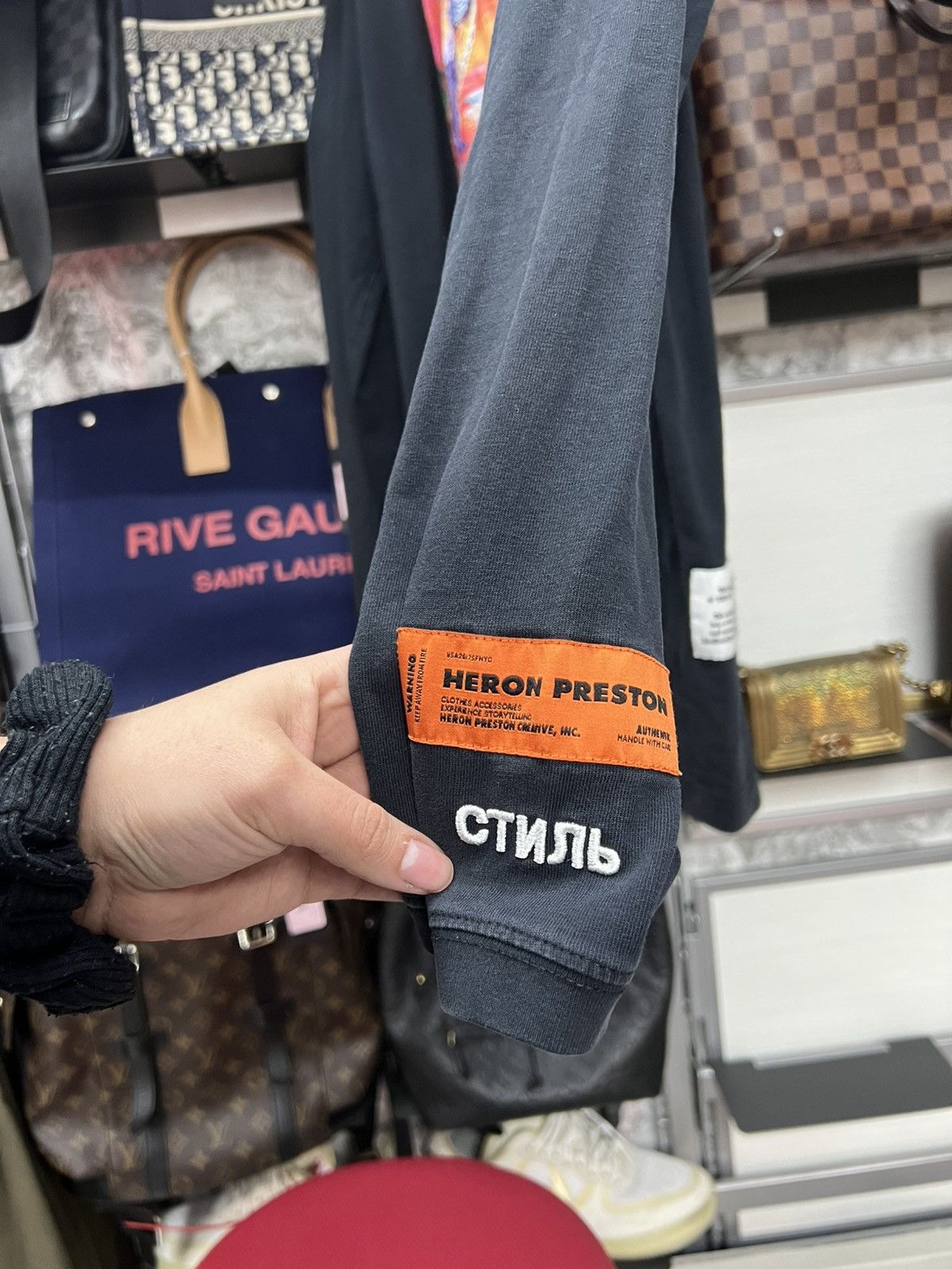Heron Preston Heron Preston Long Sleeve Size US M / EU 48-50 / 2 - 3 Thumbnail