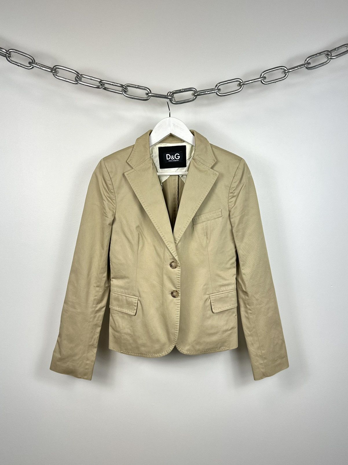 Vintage Dolce & Gabbana Rare Luxury Designer Blazer Jacket