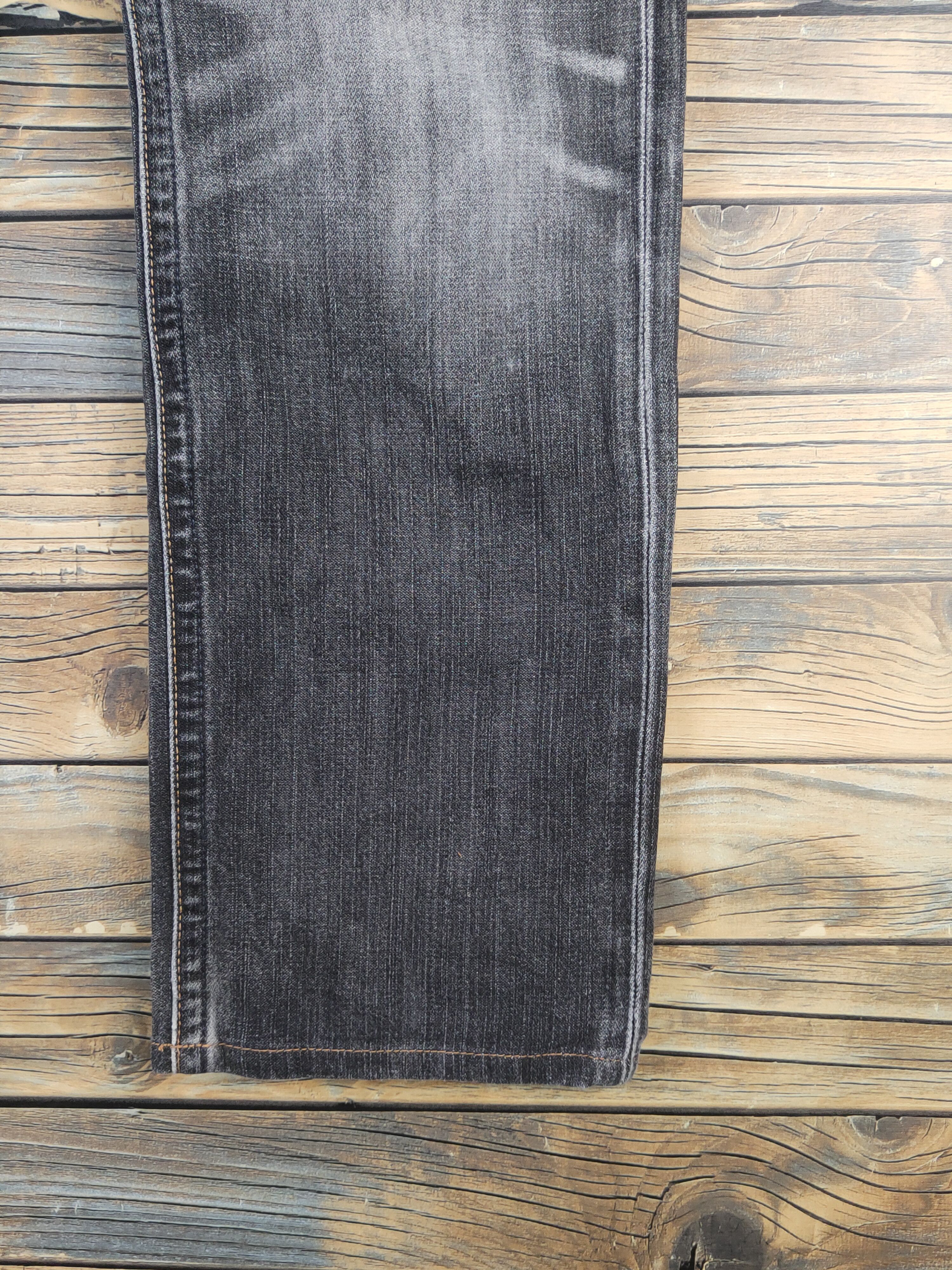 Vintage Wrangler Black Distressed Ripped denim Jeans #W1602 Size US 30 / EU 46 - 6 Thumbnail
