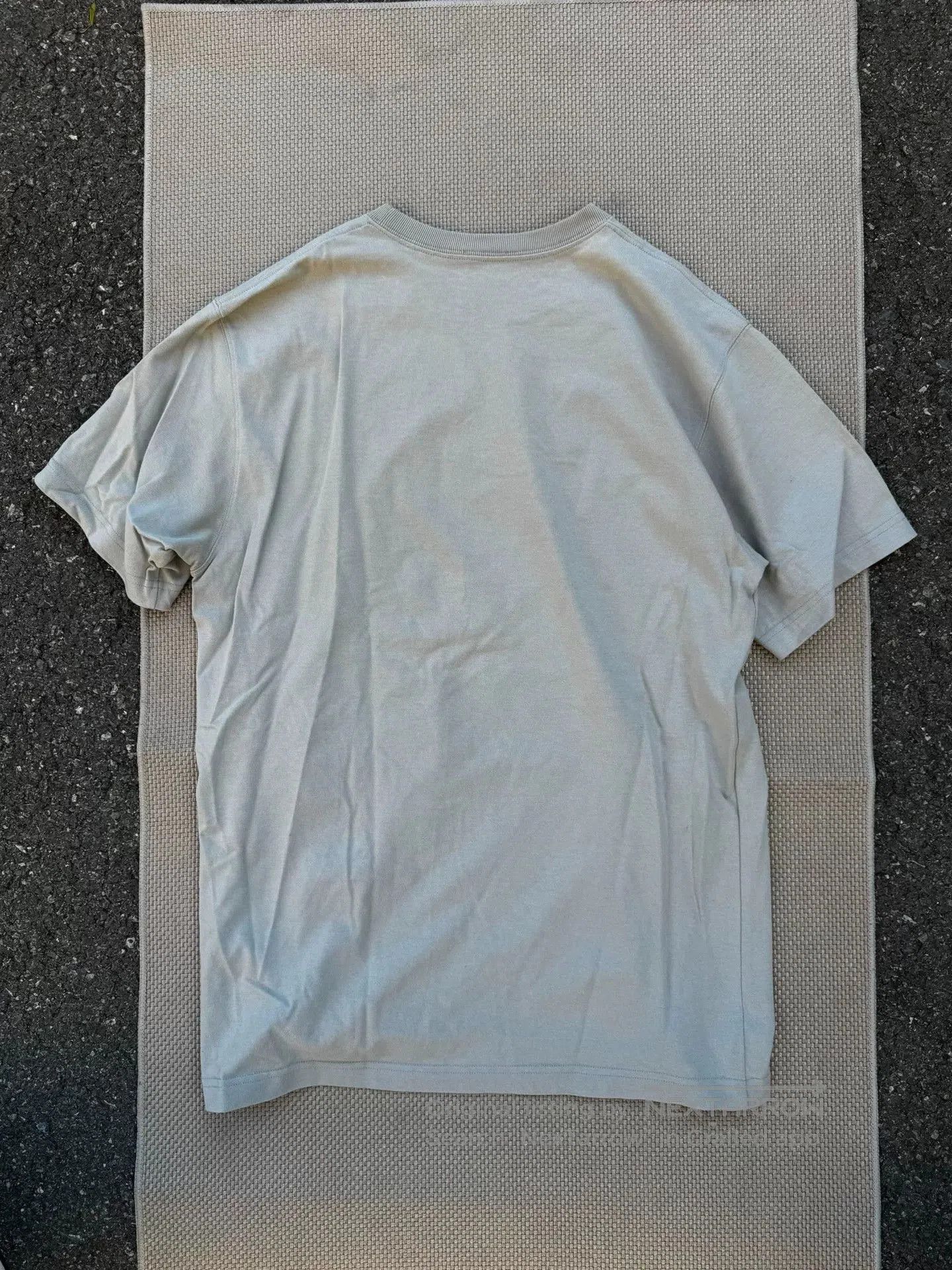 Dior Dior x AJ Embroidered Logo Gray Tee. Size US XL / EU 56 / 4 - 2 Thumbnail