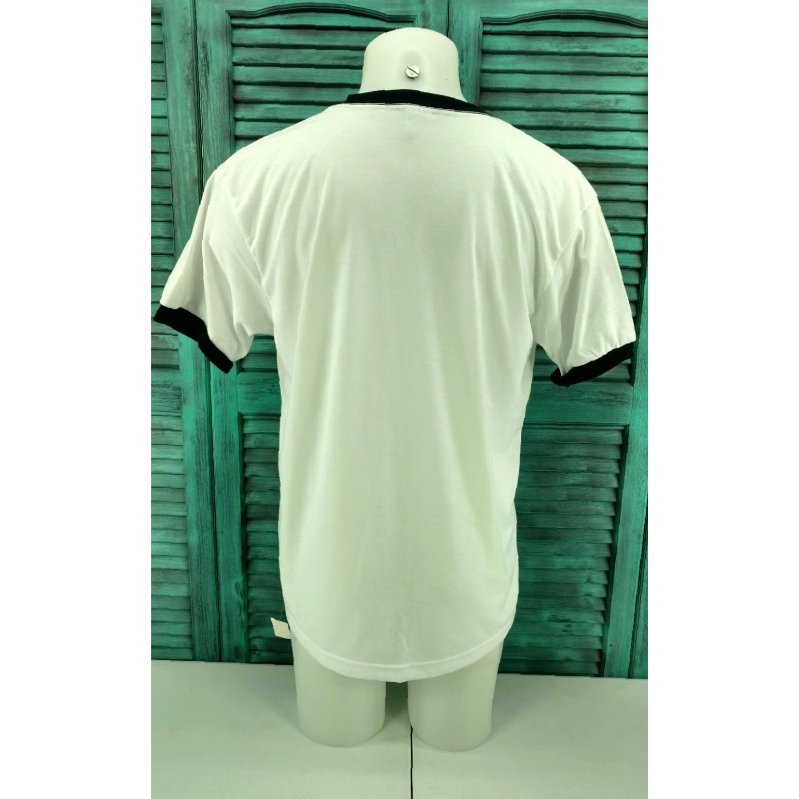 Vintage Blazer Boats T-Shirt Large Shirt Men White 100% Cotton Graphic Tee Short Sleeve Blazer High Performance Boats T-Shirt Large Mens White Graphic Tee Size US L / EU 52-54 / 3 - 4 Thumbnail