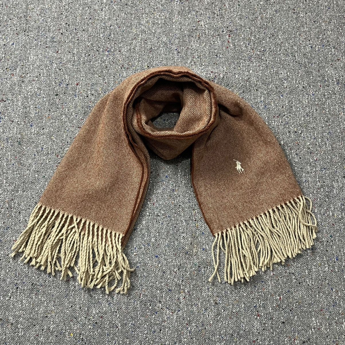 Ralph Lauren Ralph Lauren Reversible Wool Brown Wrap Size ONE SIZE - 8 Thumbnail