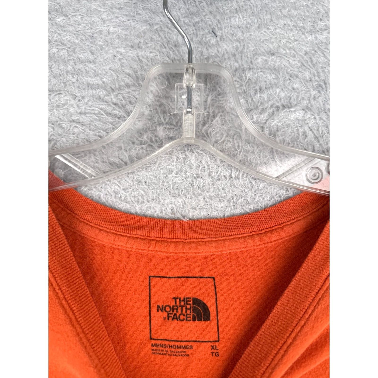 The North Face The North Face Shirt Men XL Orange Short Sleeve Crew Neck Cotton Jersey Logo All Seasons Mens Size US XL / EU 56 / 4 - 7 Thumbnail