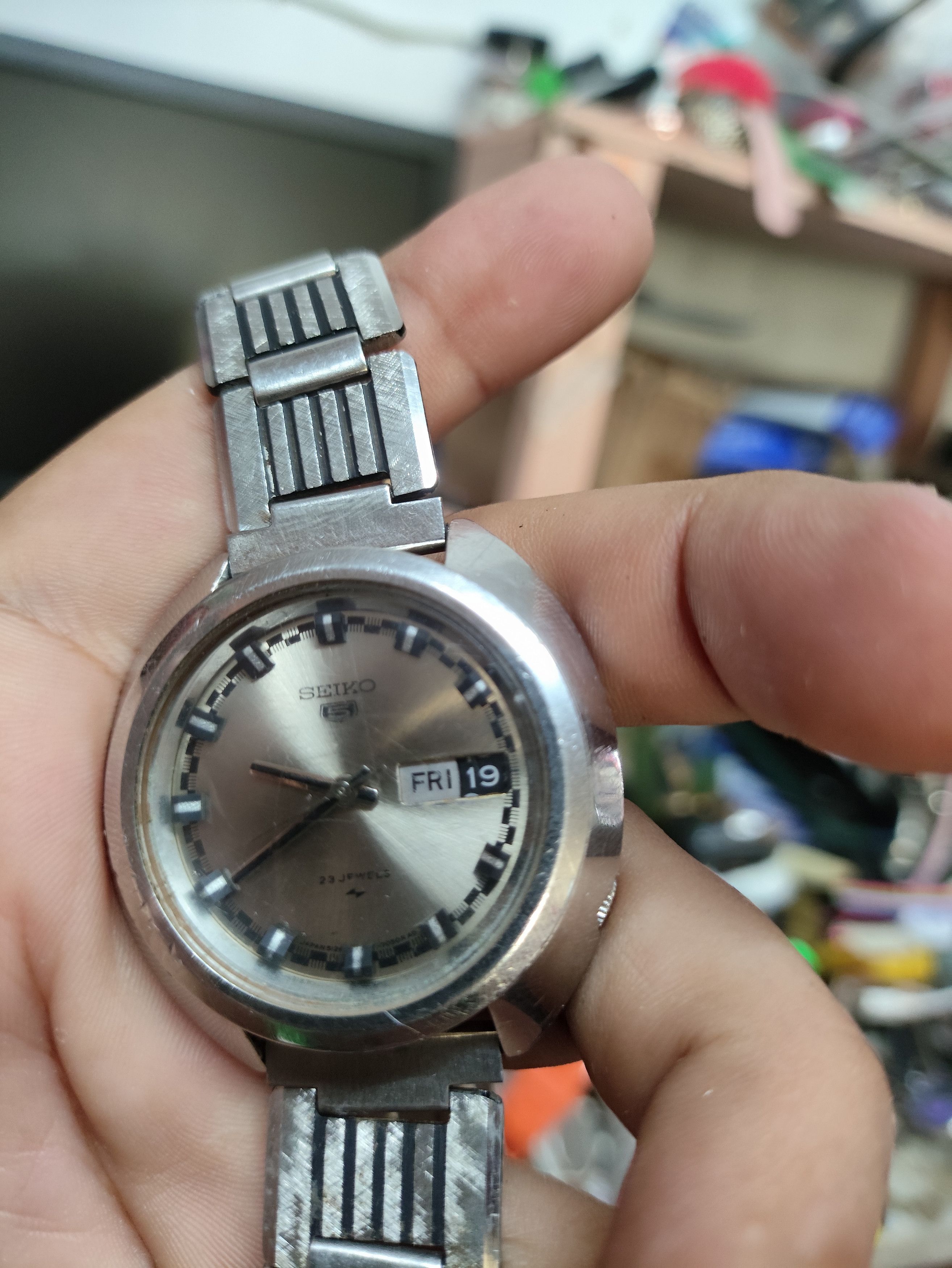 Japanese Brand Vintage 80'S SEIKO AUTOMATIC ENGINE JAPAN MADE Size ONE SIZE - 13 Thumbnail