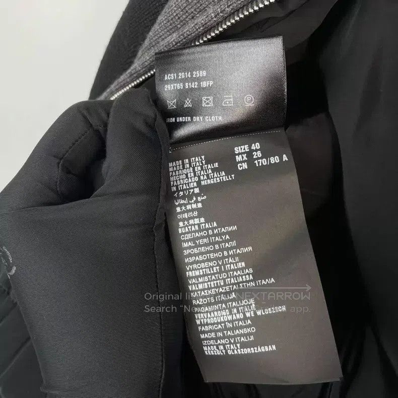 Prada Prada Black and gray down jacket Size XS / US 0-2 / IT 36-38 - 6 Thumbnail