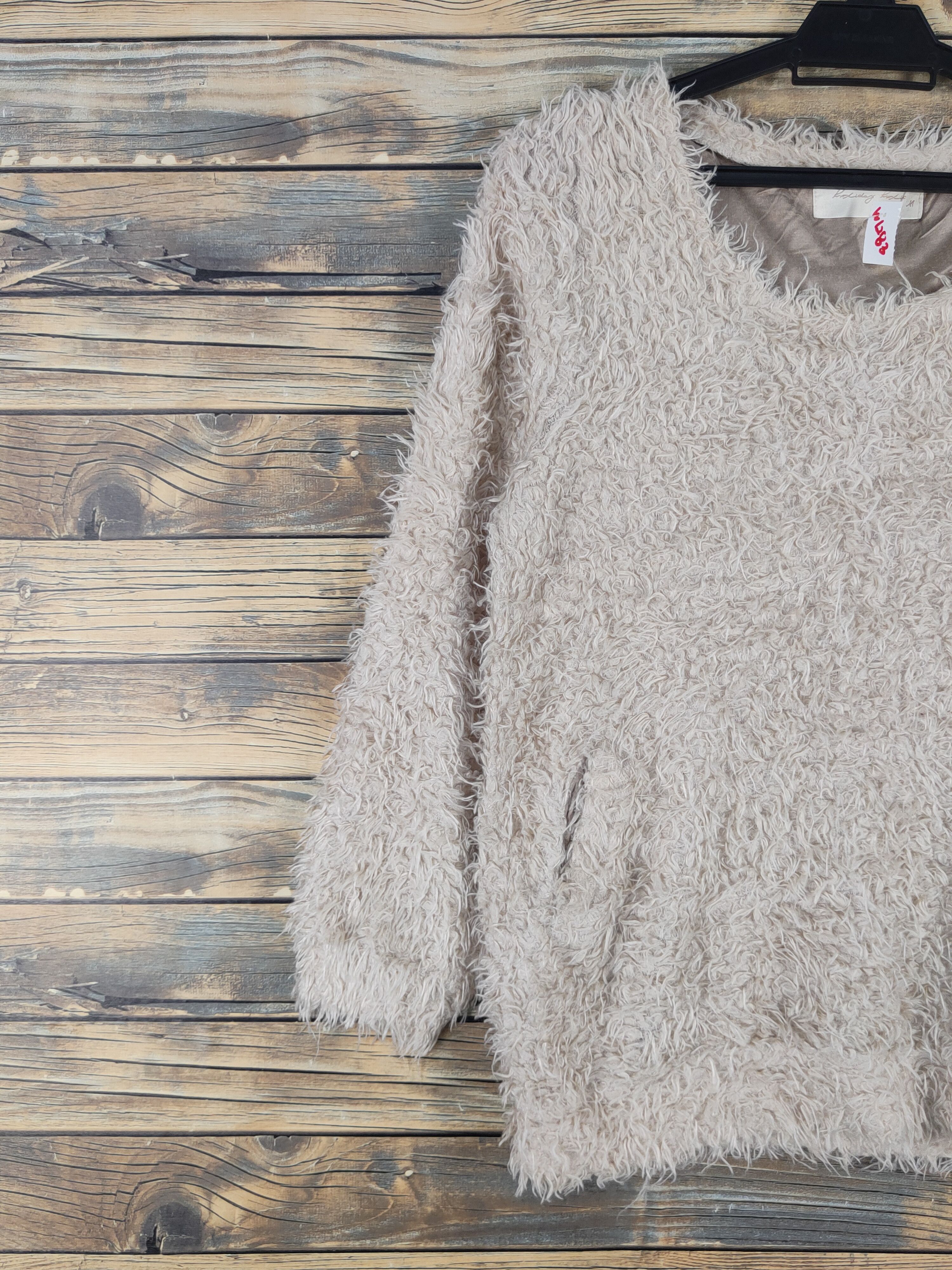Japanese Brand × Vintage Laliday Lalic japan Shag Shaggy Fur Mohair Knitwear #W1283 Size S / US 4 / IT 40 - 3 Thumbnail