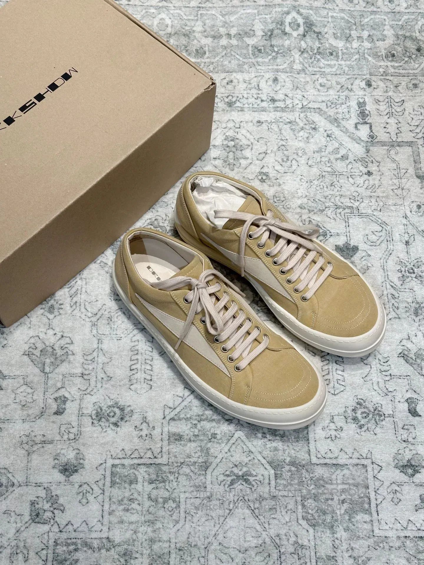 Rick Owens Drkshdw Drkshdw Canvas Sneakers. Size US 10 / EU 43 - 1 Thumbnail