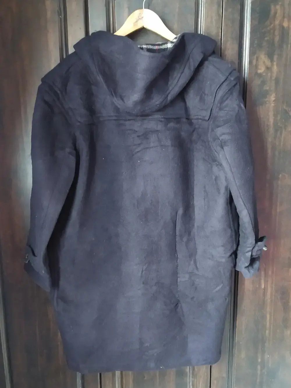 Burberry Burberry's England Duffle Coat Full Plaid Lining Wool Toggle Size US XL / EU 56 / 4 - 3 Thumbnail