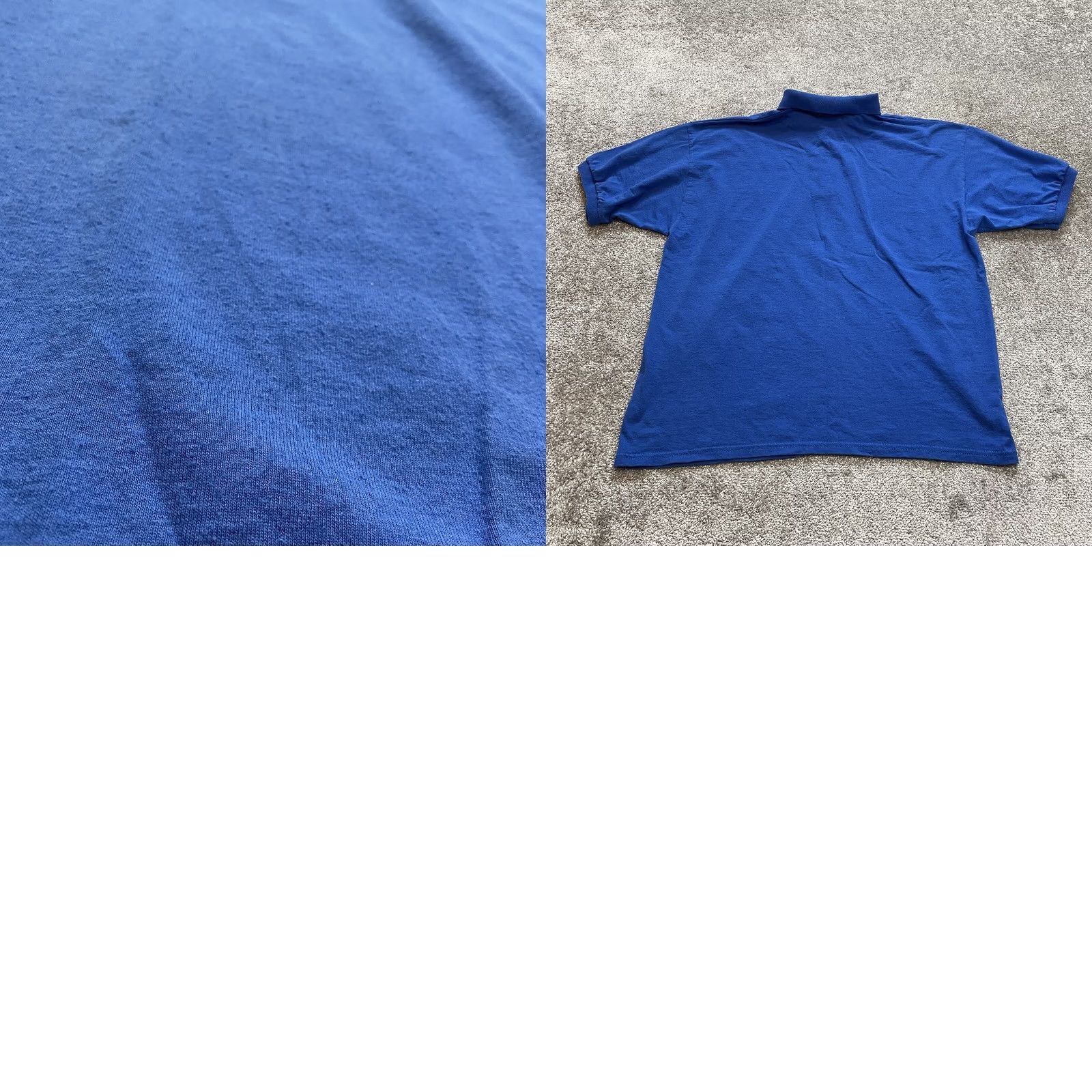 Gildan VINTAGE Gildan Polo Shirt Mens L Blue Logo Polo Shirt Mens L Blue Logo Tee Shirt Polo Size US L / EU 52-54 / 3 - 8 Thumbnail