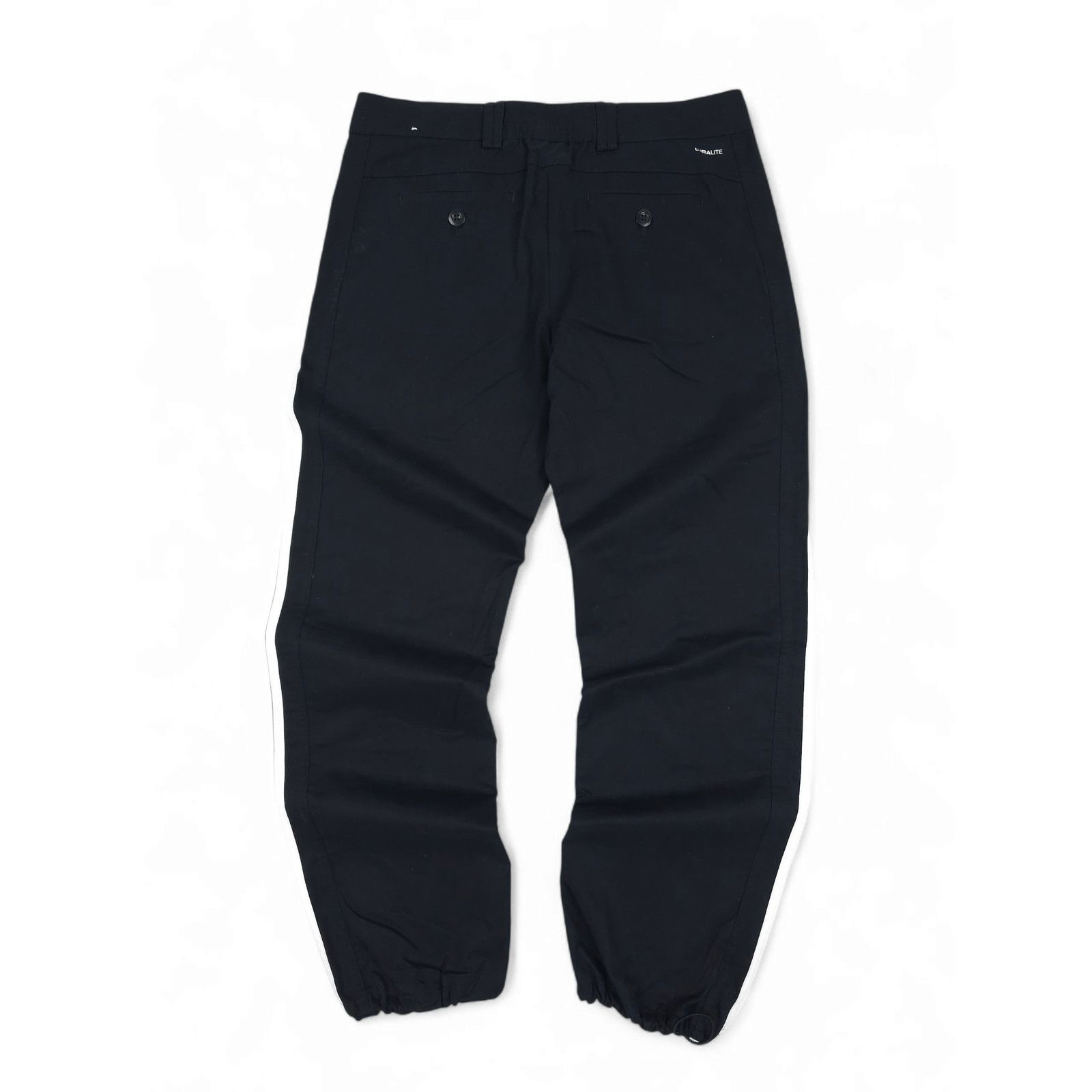 Adidas 💎 Vintage Y2K Adidas Relaxed Baggy Stripes Track Pants S Size US 30 / EU 46 - 2 Thumbnail