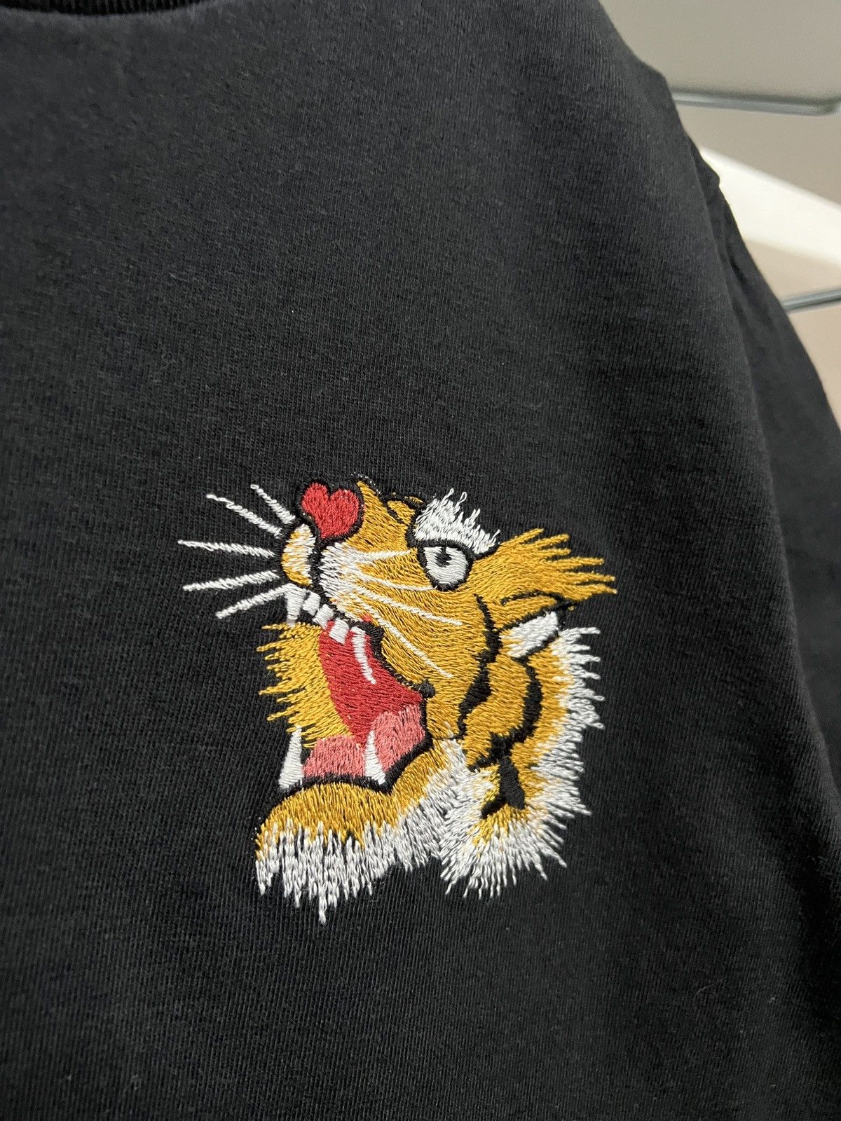 Japanese Brand Vintage Sukajan Tiger Face Embroidery Tee M Size US M / EU 48-50 / 2 - 7 Thumbnail
