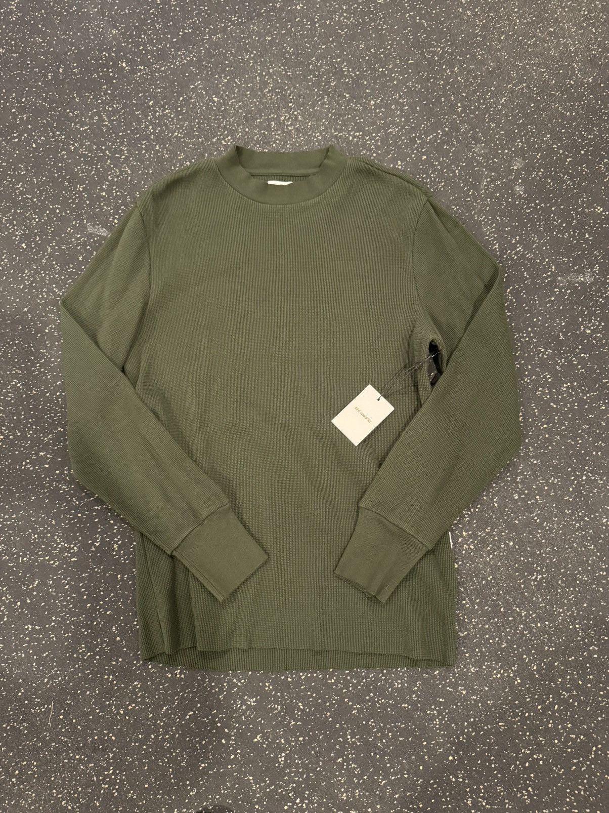 Aime Leon Dore NWT Aime Leon Dore ALD Green Thermal Crew Neck Size US M / EU 48-50 / 2 - 1 Thumbnail