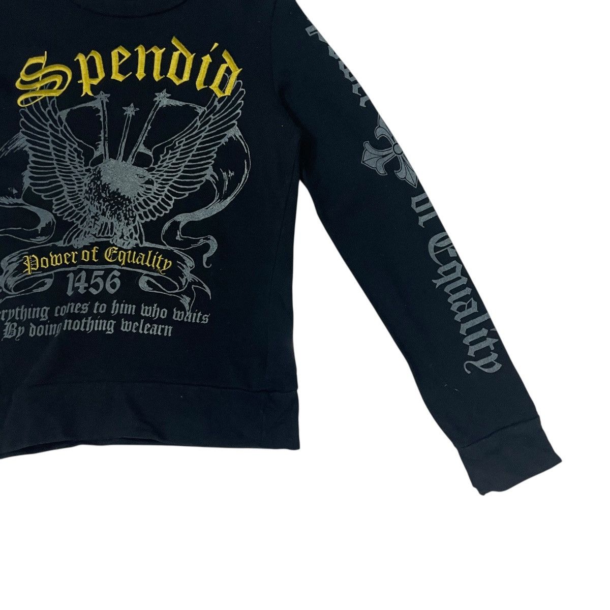 Japanese Brand Vintage Japanese Designer Long Sleeve Tee Size S / US 4 / IT 40 - 4 Thumbnail