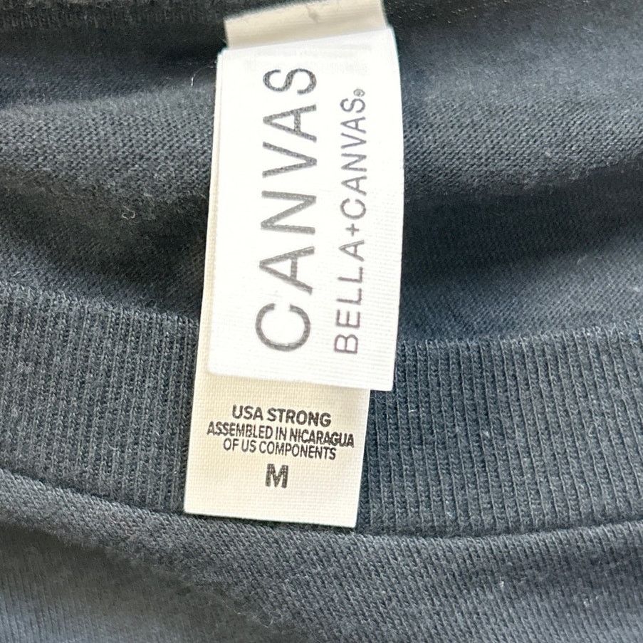 Canvas Mens Medium Black Get On My Level Short Sleeve Crew Neck Size US M / EU 48-50 / 2 - 4 Thumbnail