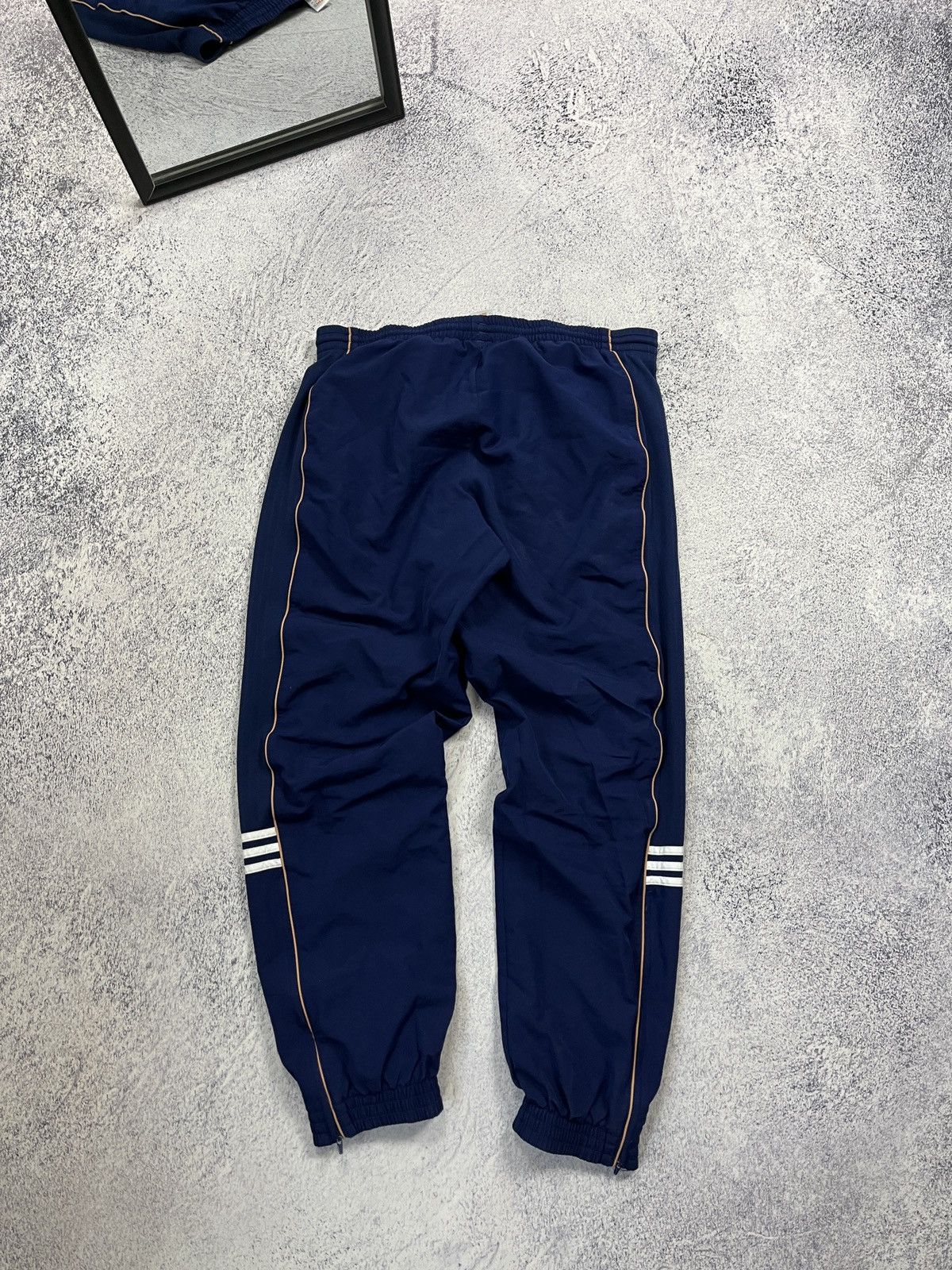 Adidas × Vintage Vintage Adidas Tottenham Nylon Drill Track Pants Rare 90’s Size US 34 / EU 50 - 19 Thumbnail