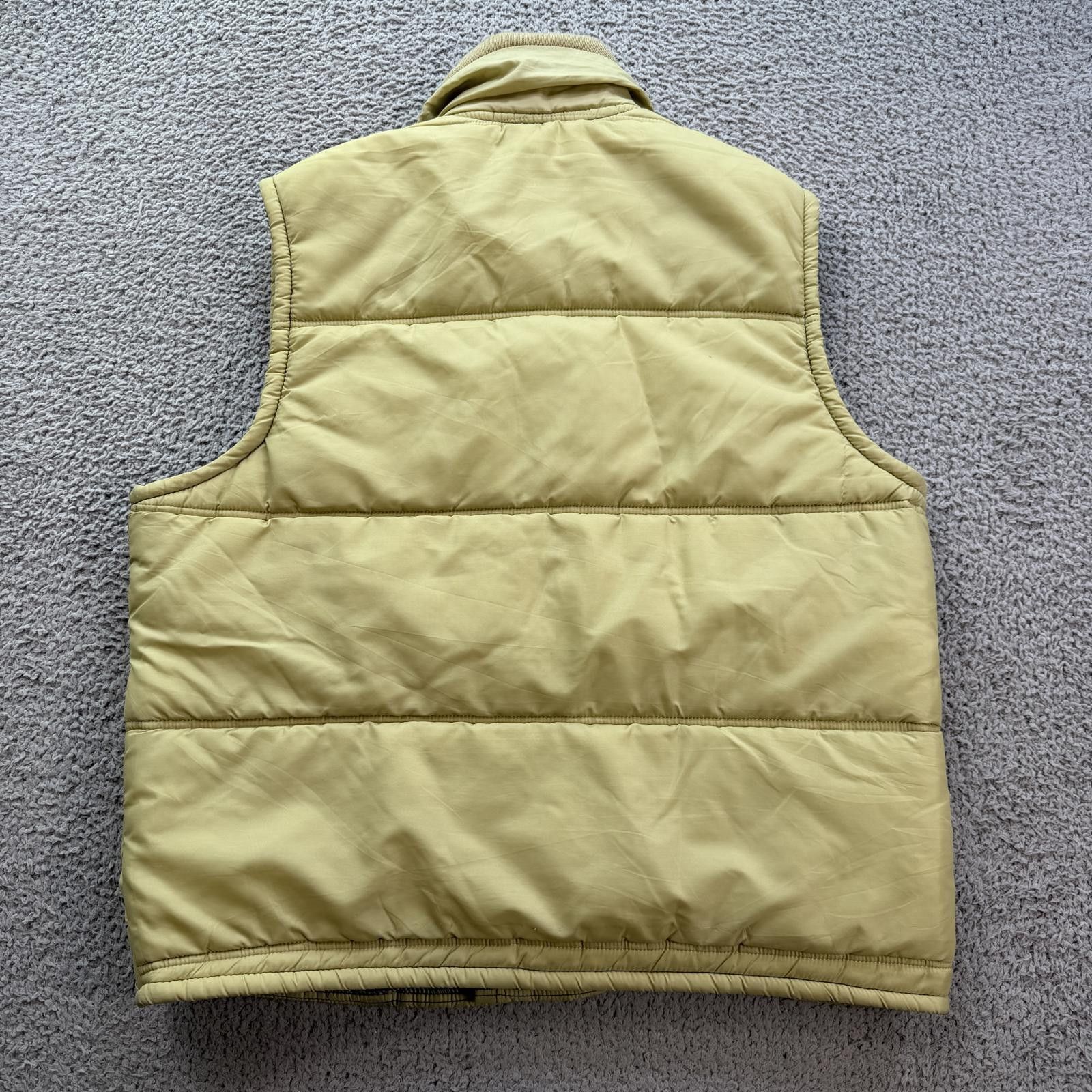 Sovereign Code Vintage 70s Sovereign Puffer Vest Yellow USA Made Mens M Size US M / EU 48-50 / 2 - 2 Thumbnail