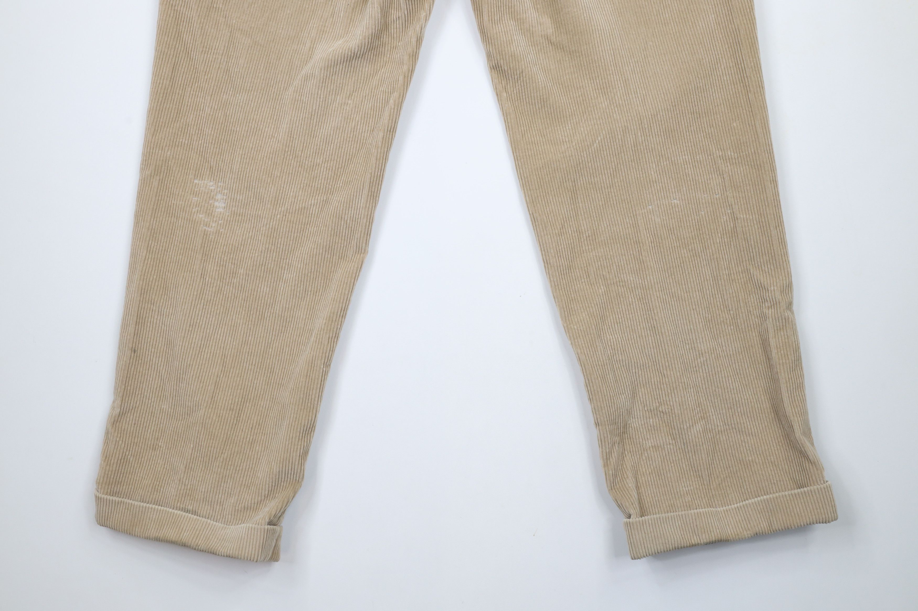 Bills Khakis × Vintage Vintage 90s Bills Khakis M2 Pleated Corduroy Pants Beige USA Size US 36 / EU 52 - 14 Thumbnail