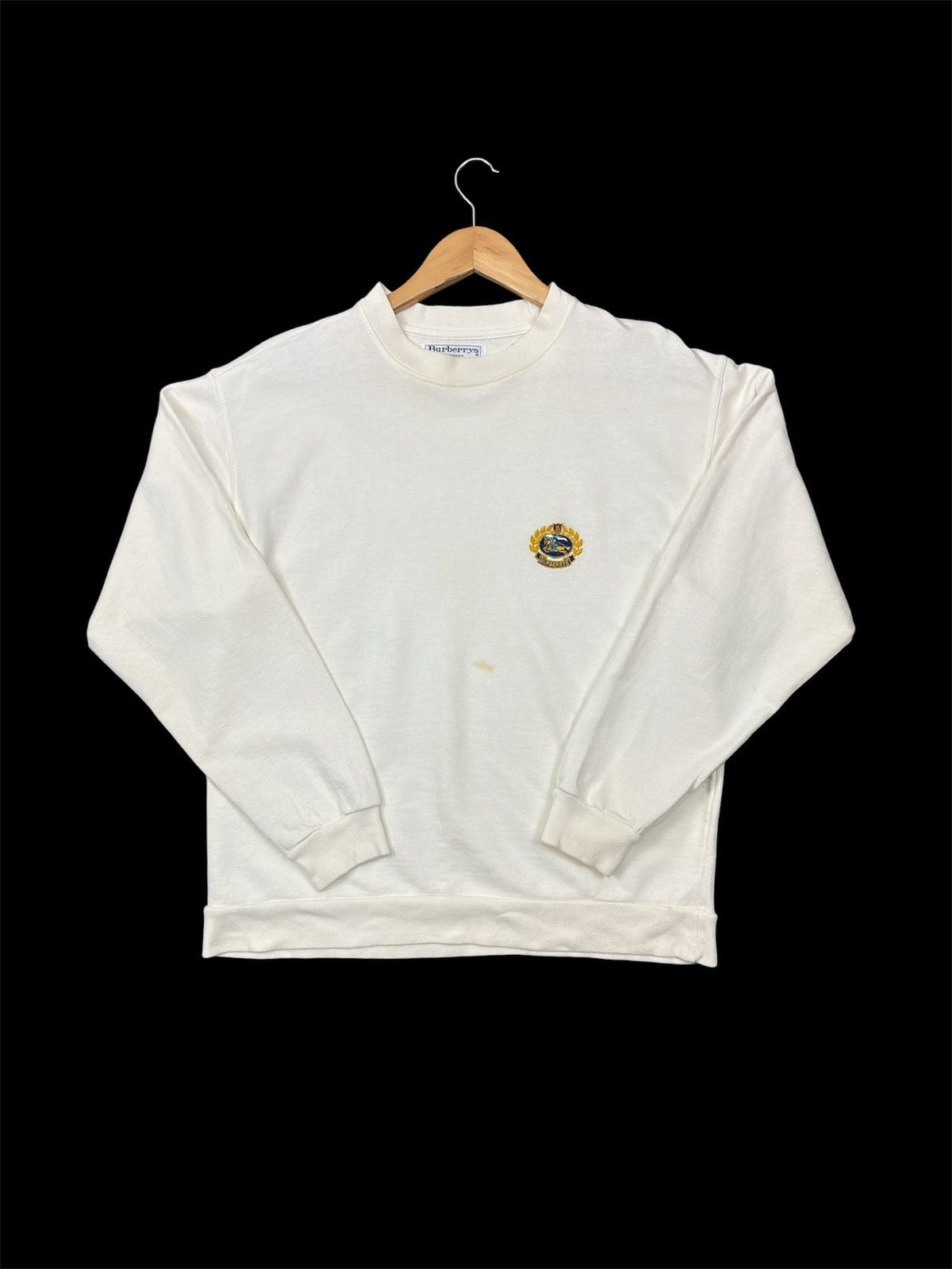Burberry Vintage Burberry Sweatshirt Crewneck Size US L / EU 52-54 / 3 - 1 Thumbnail